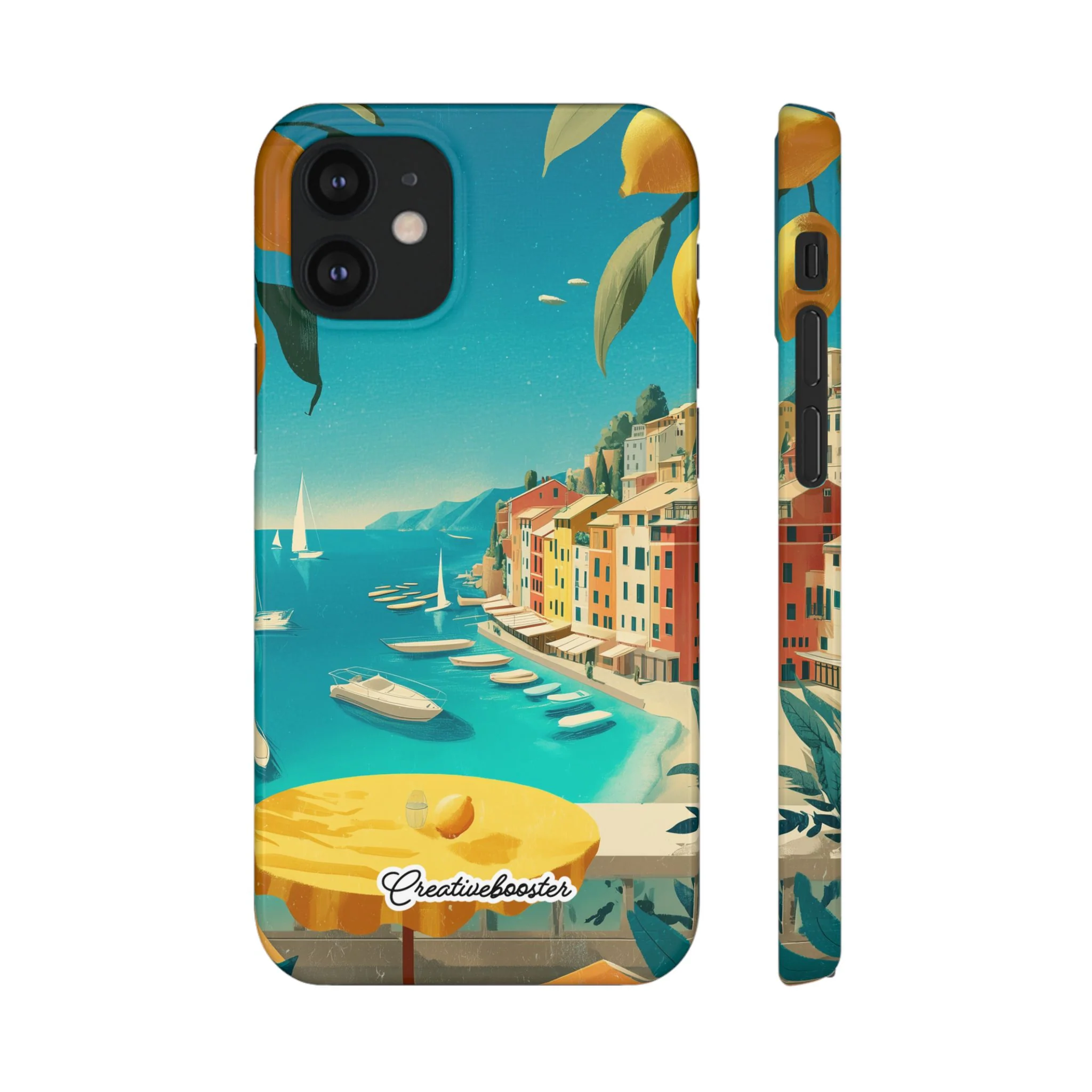 Amalfi Lemon - Slim Phone Case - Image 19