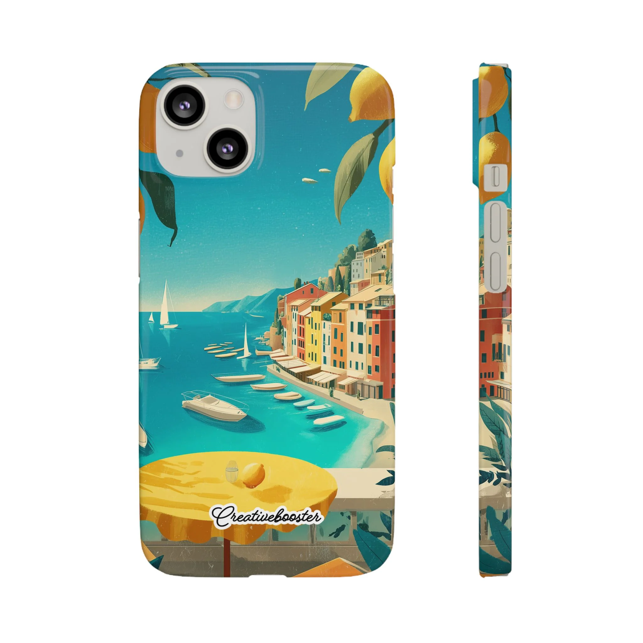 Amalfi Lemon - Slim Phone Case - Image 23