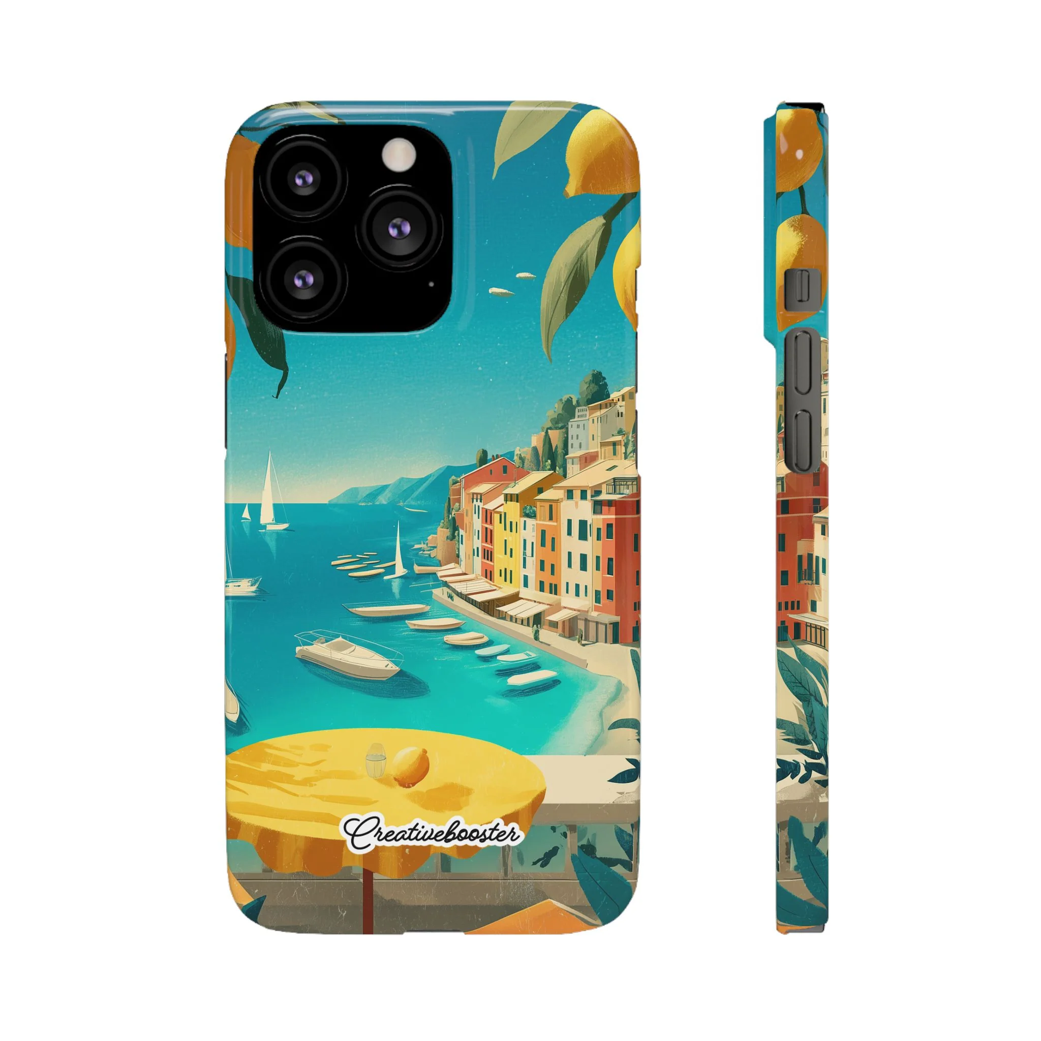 Amalfi Lemon - Slim Phone Case - Image 25