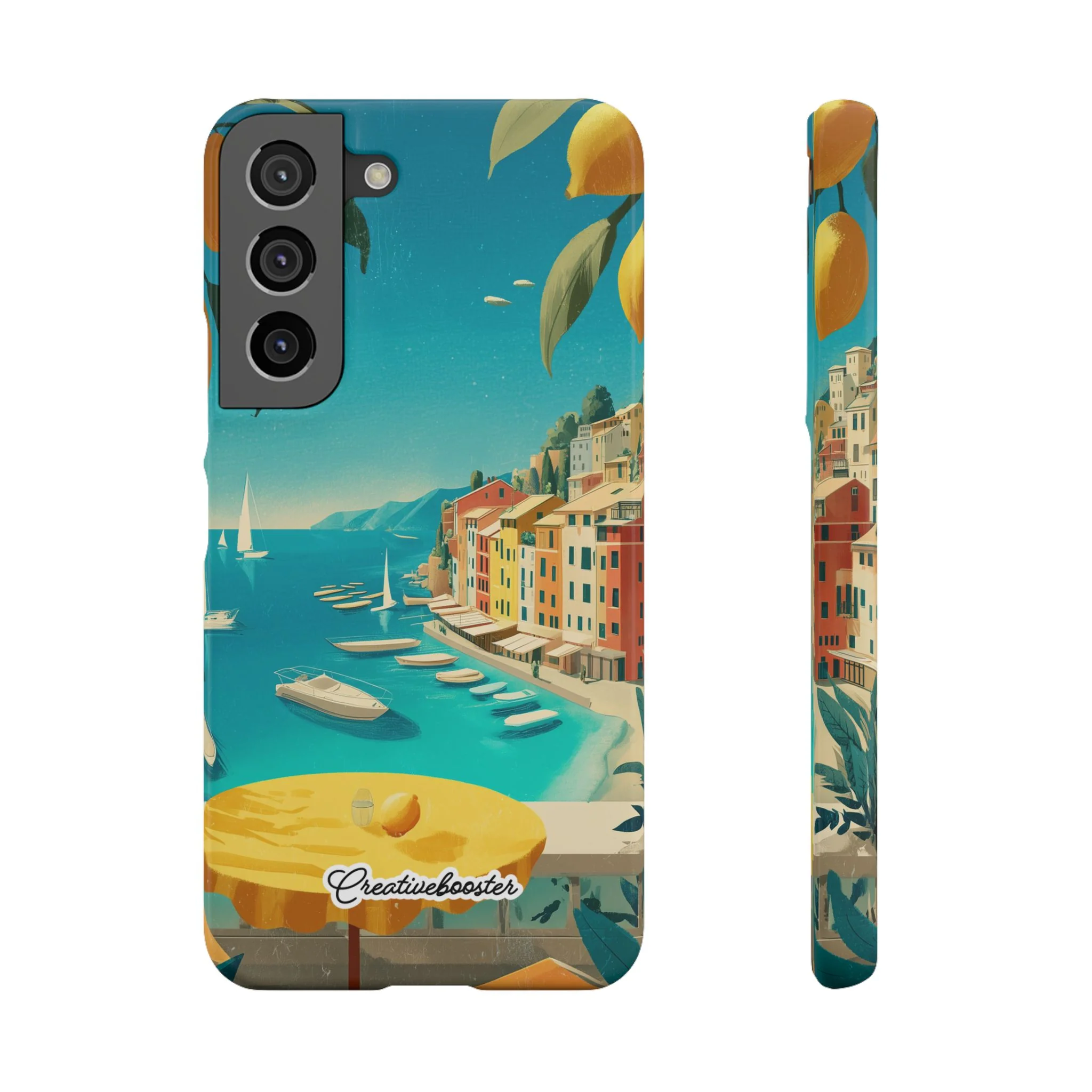 Amalfi Lemon - Slim Phone Case - Image 33