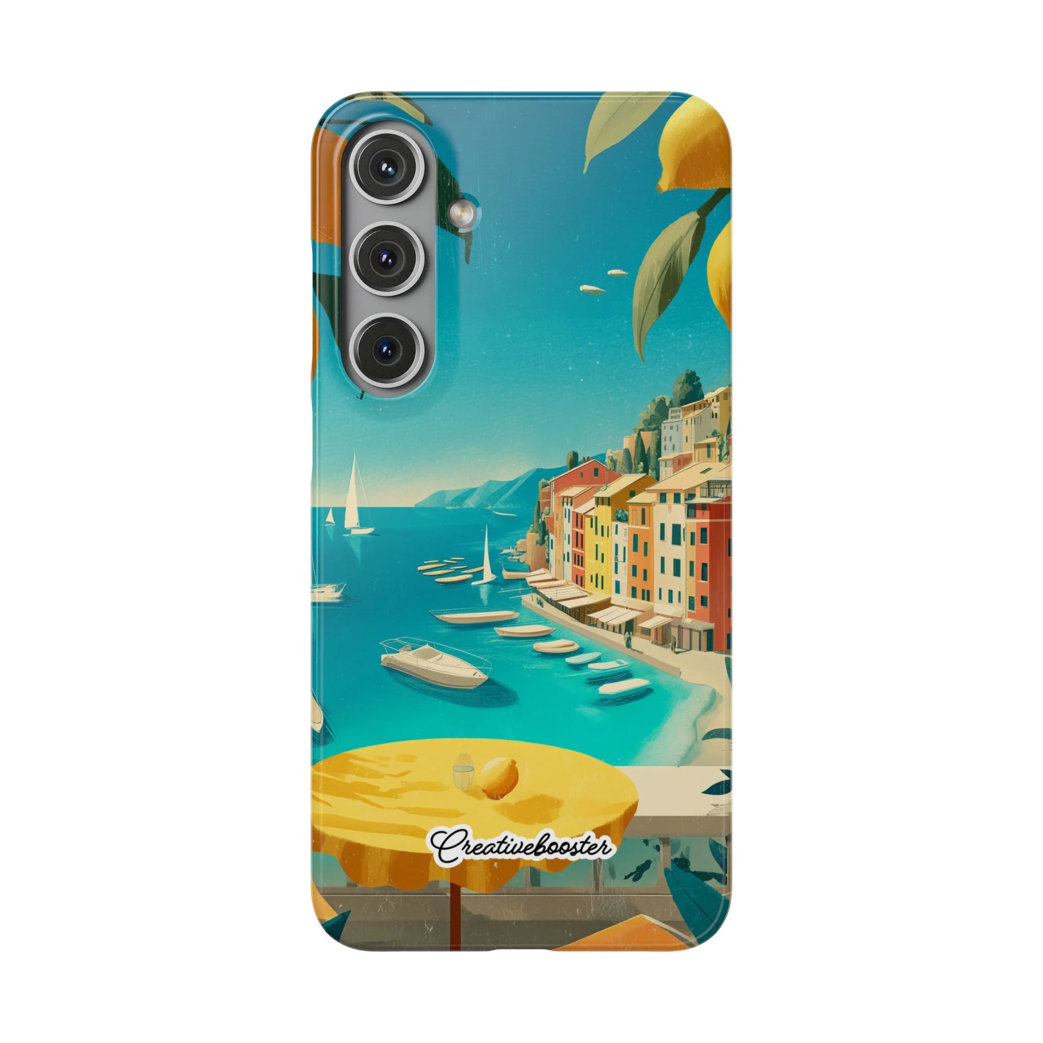 Amalfi Lemon - Slim Phone Case - Image 48