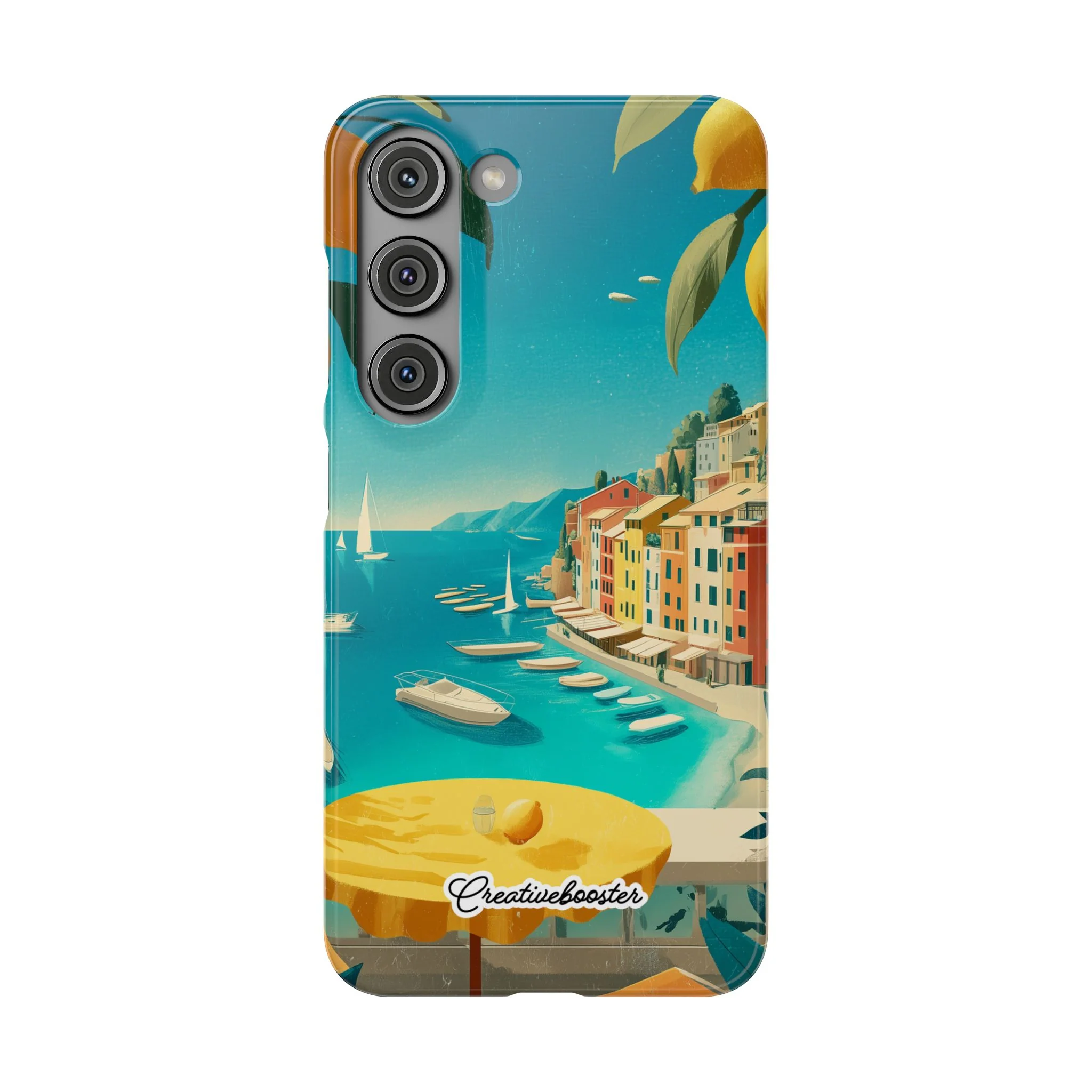 Amalfi Lemon - Slim Phone Case - Image 50