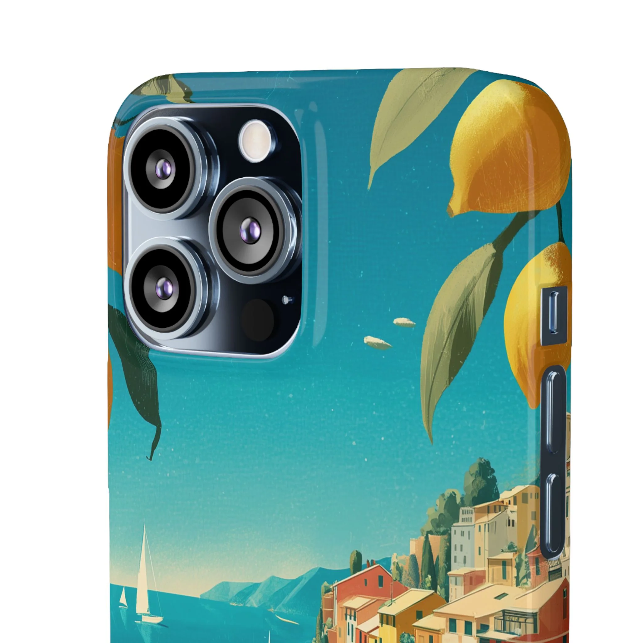 Amalfi Lemon - Slim Phone Case - Image 79
