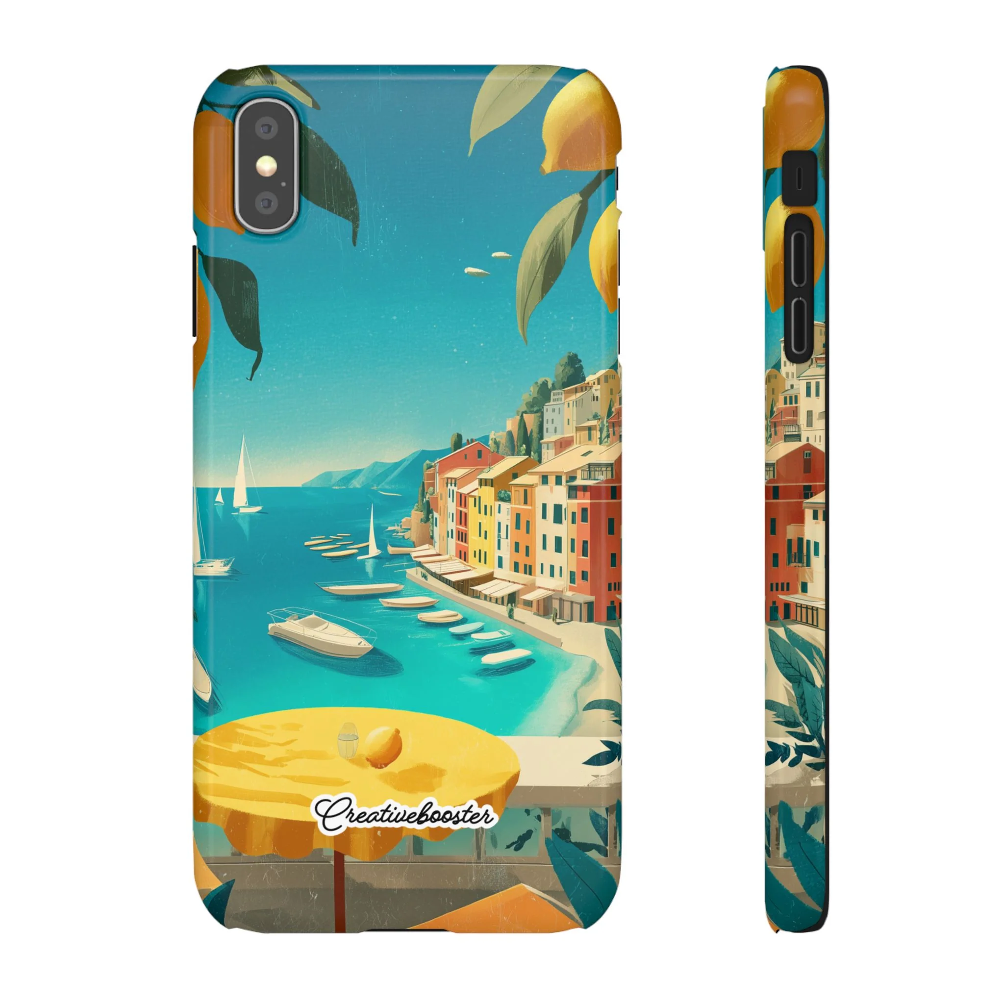 Amalfi Lemon - Slim Phone Case - Image 9