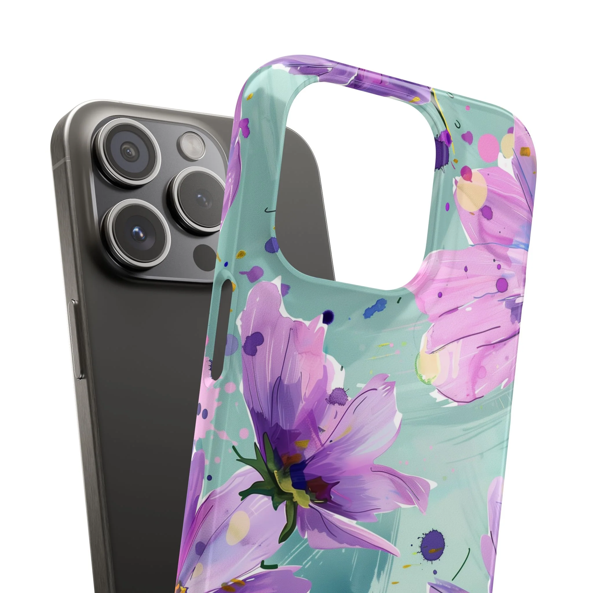 Blush Garden - Slim Phone Case - Image 102