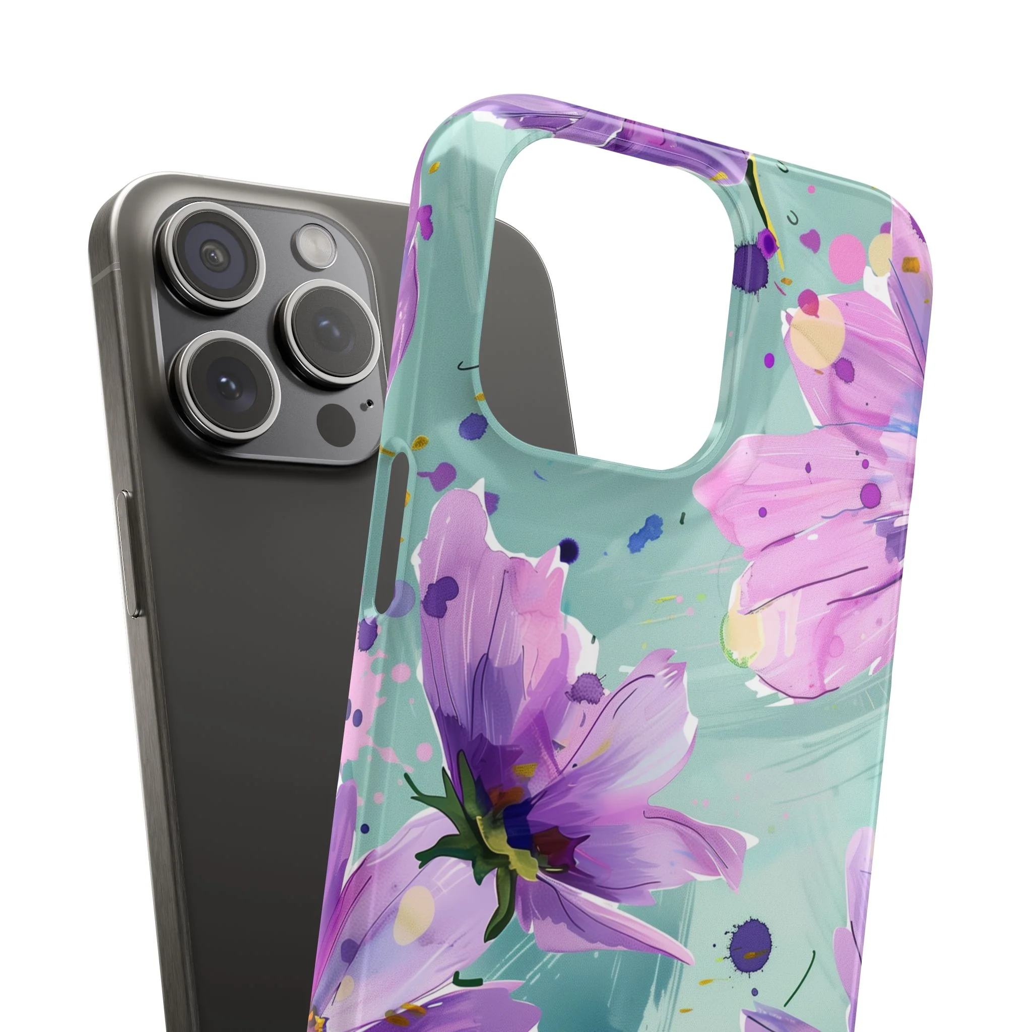 Blush Garden - Slim Phone Case - Image 106