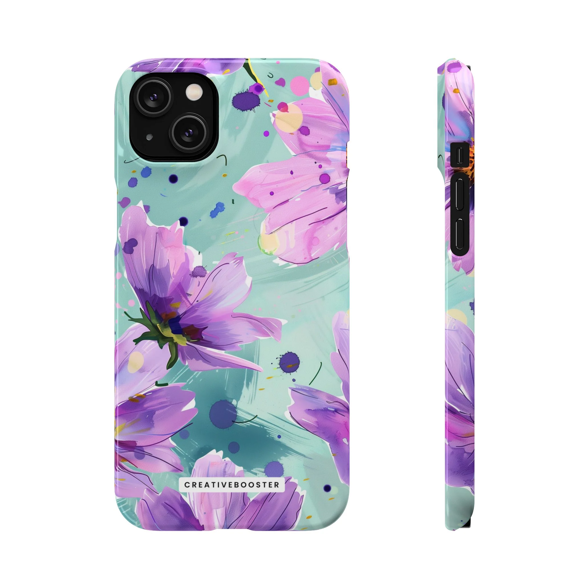 Blush Garden - Slim Phone Case - Image 38