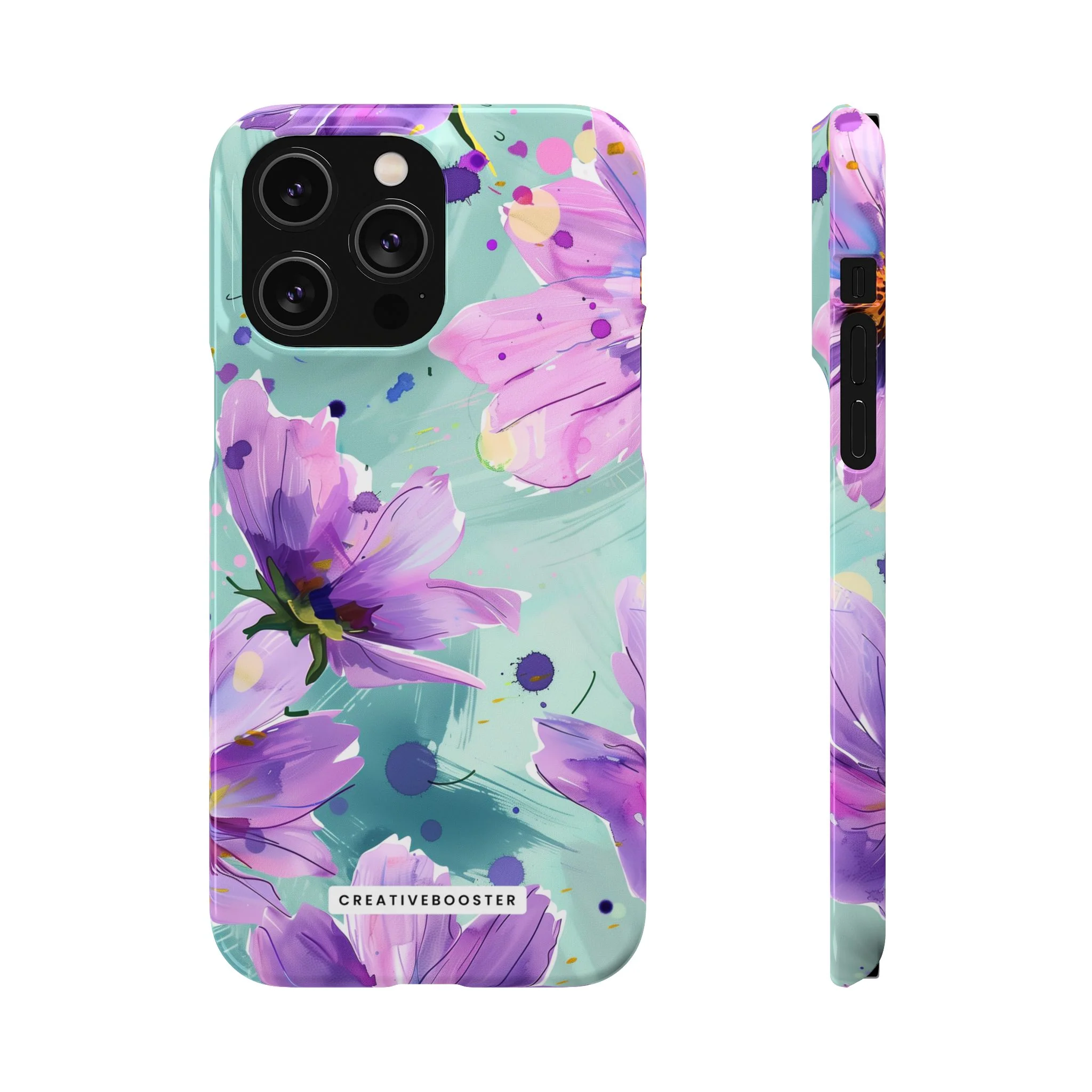 Blush Garden - Slim Phone Case - Image 39
