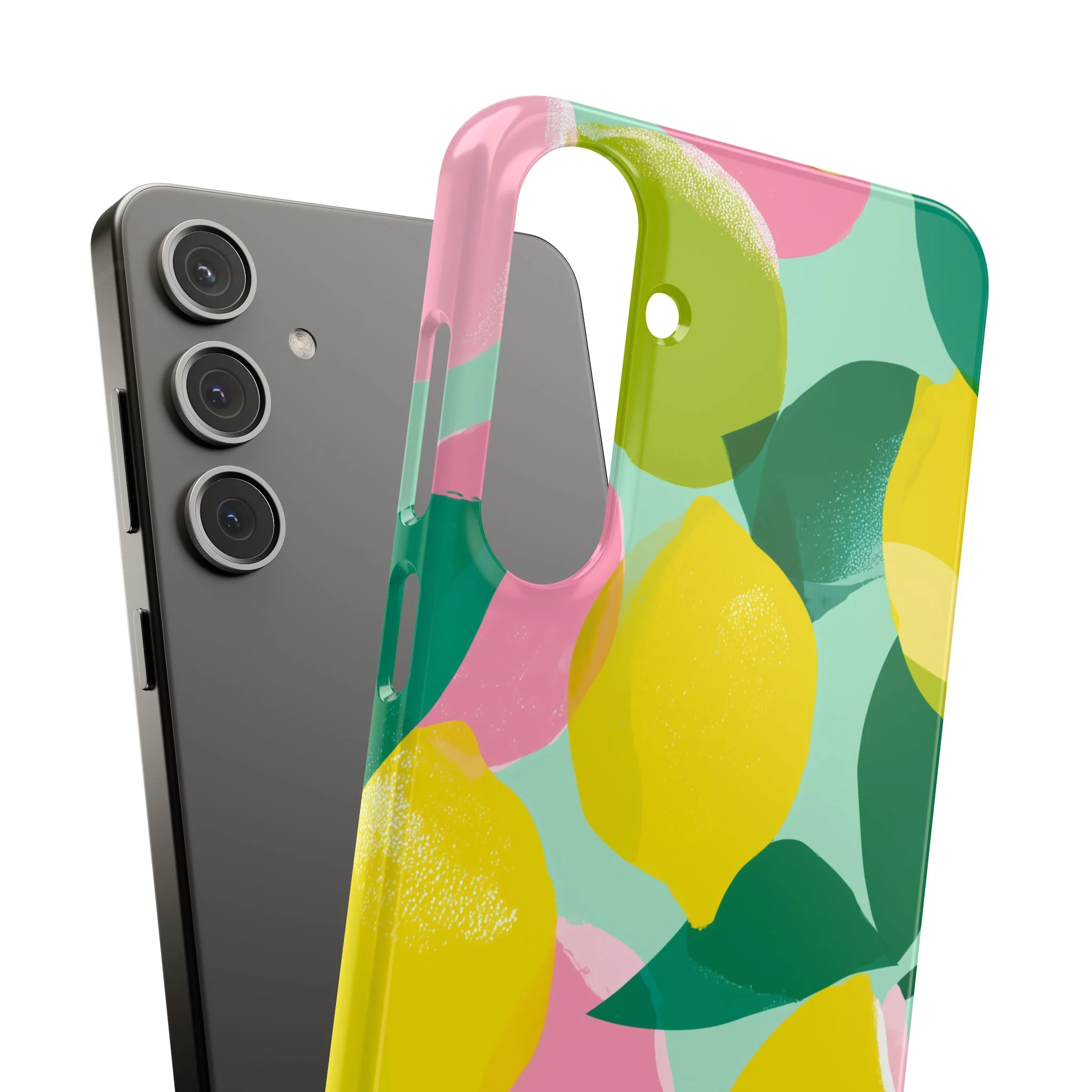 Citrus Bloom - Slim Phone Case - Image 110