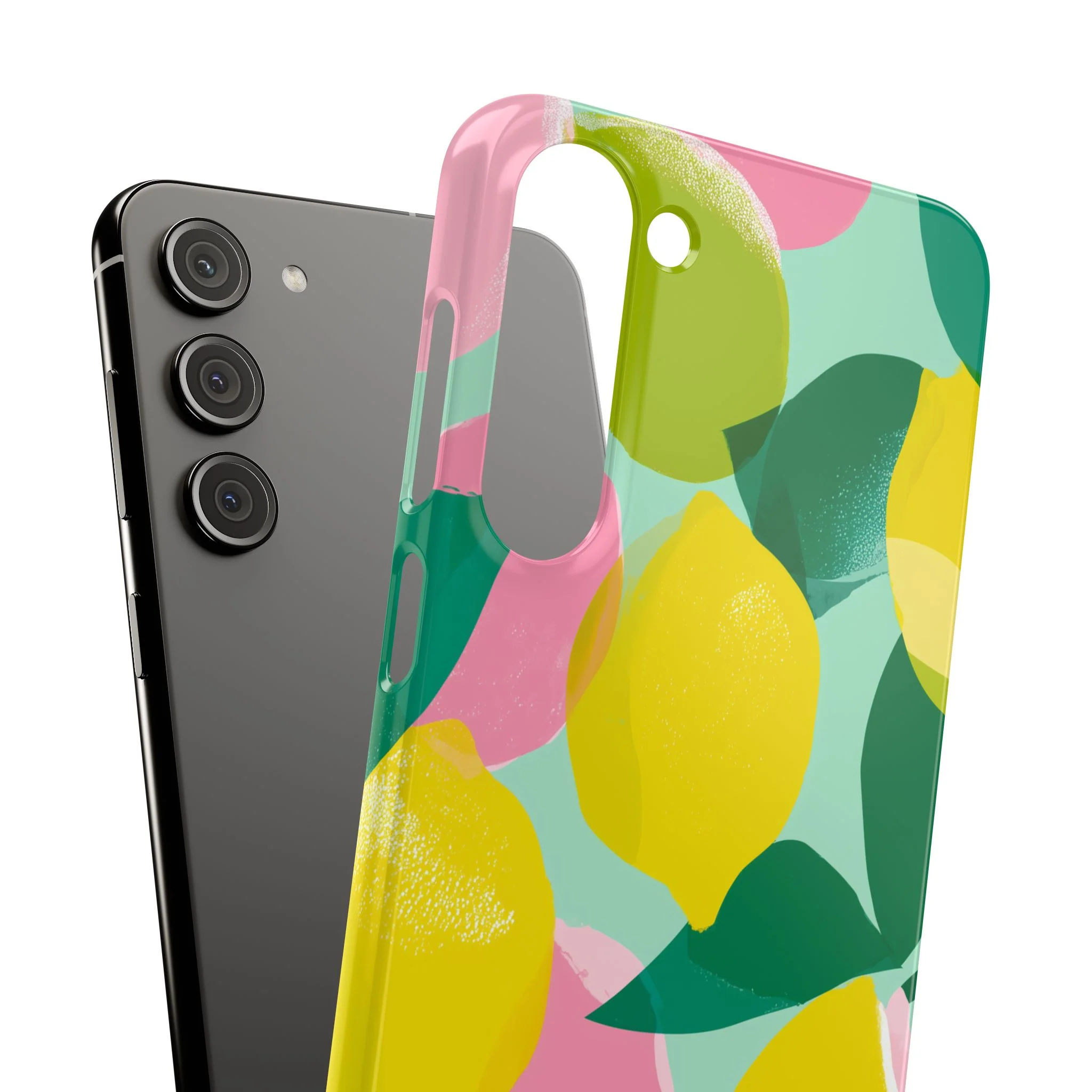 Citrus Bloom - Slim Phone Case - Image 116