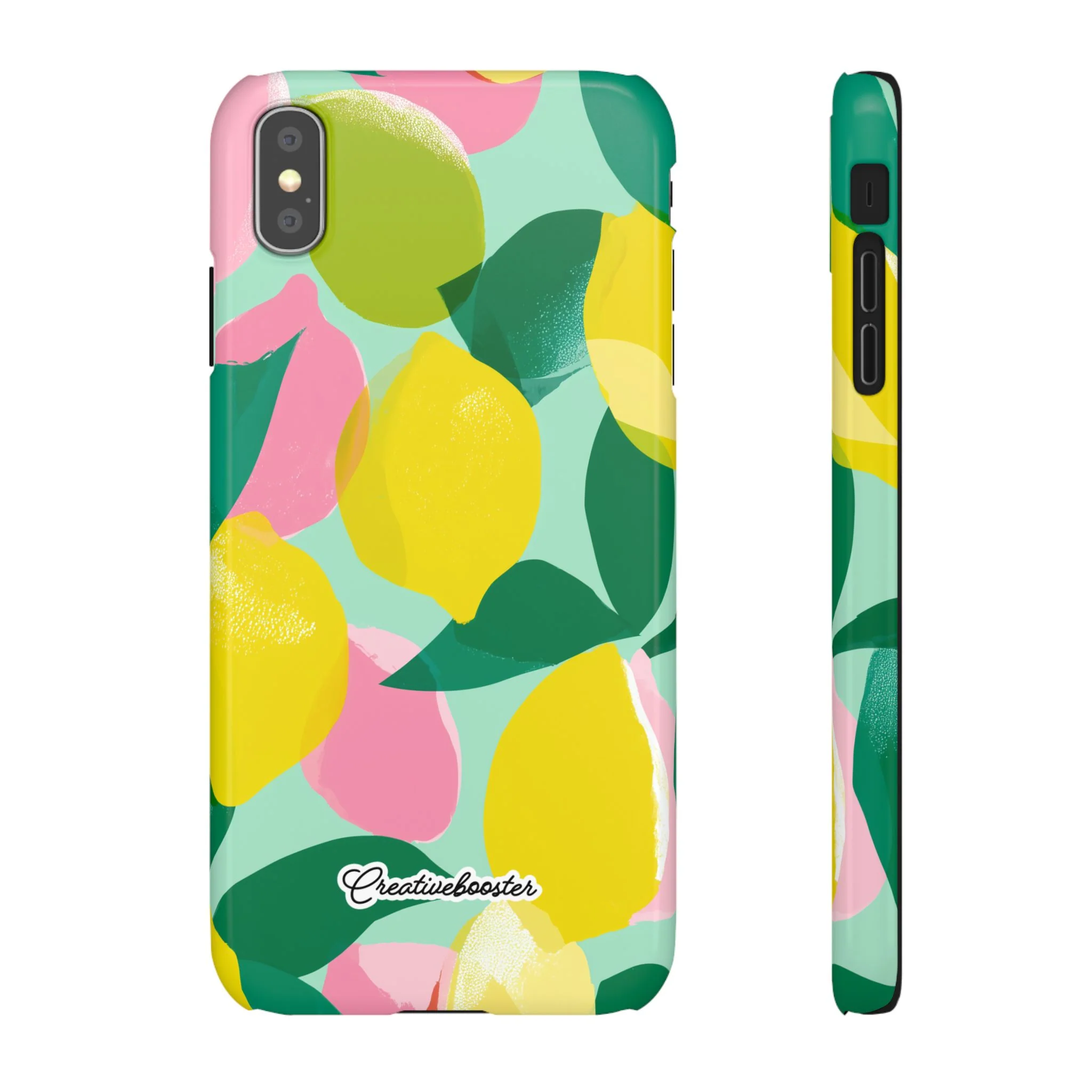 Citrus Bloom - Slim Phone Case - Image 9
