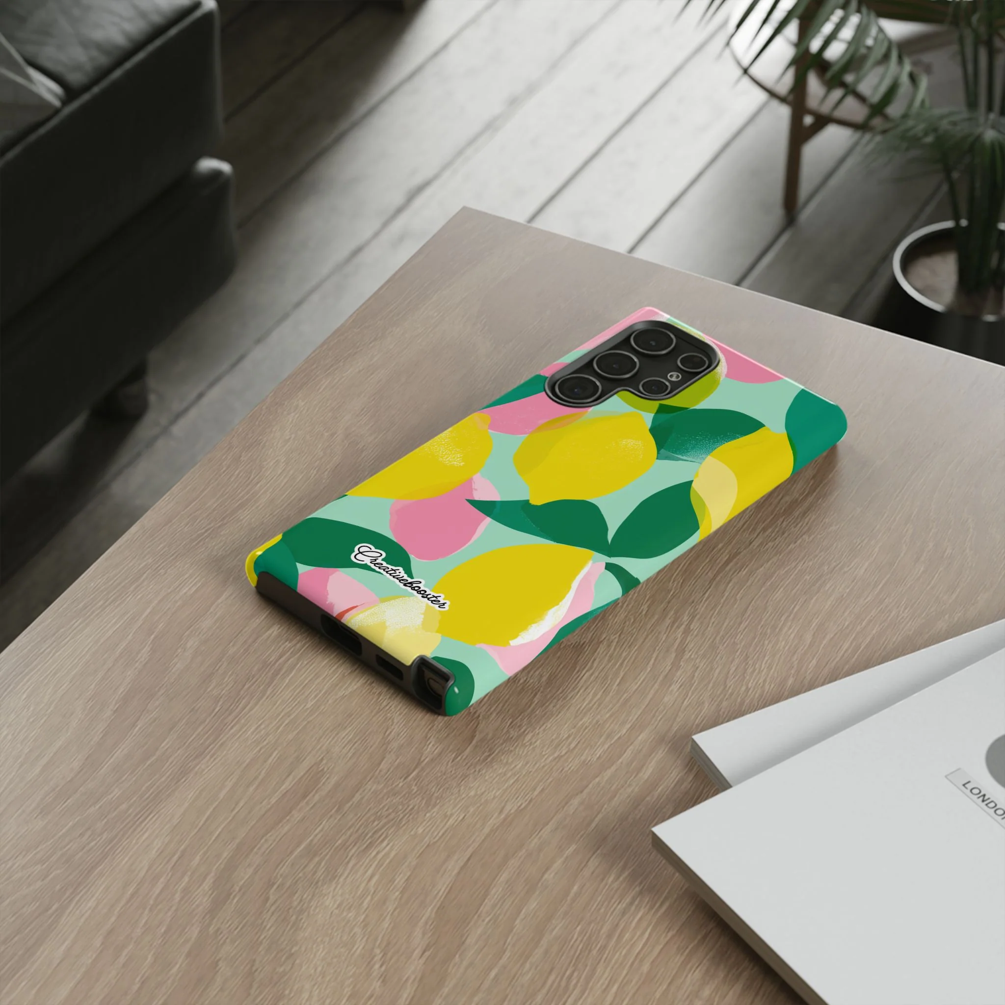 Citrus Bloom - Tough Phone Case - Image 90