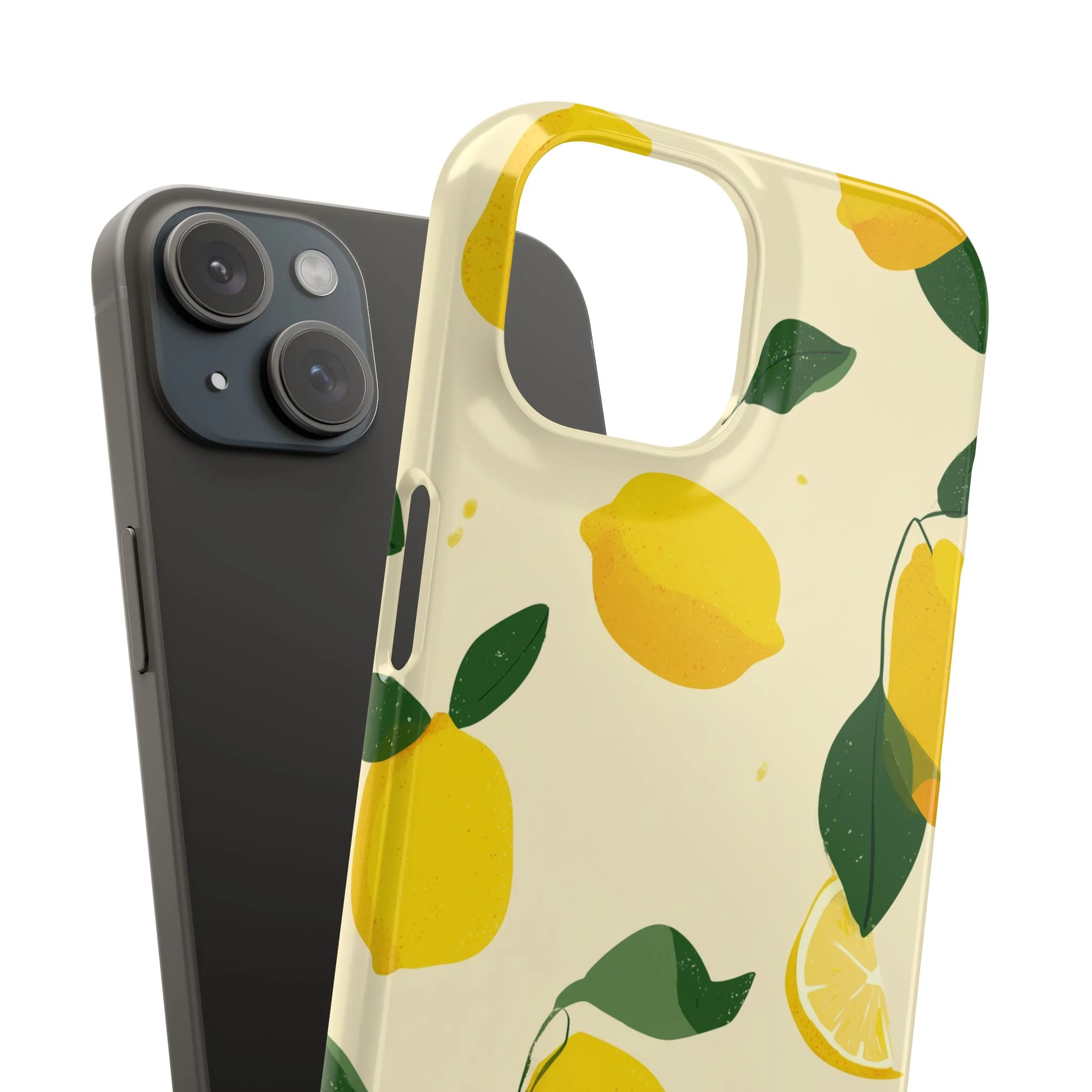 Citrus Charm - Slim Phone Case - Image 100