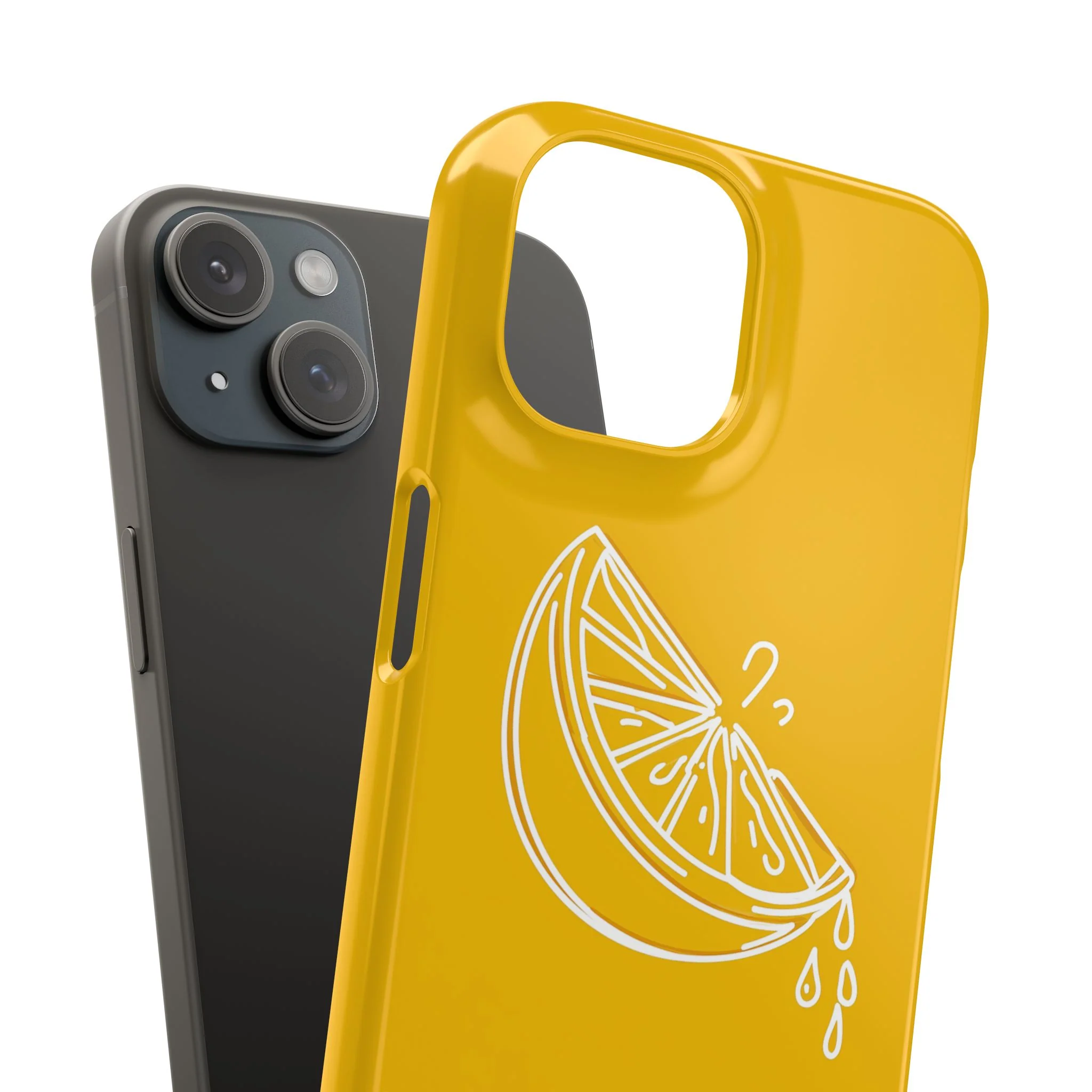 Citrus Drip - Slim Phone Case - Image 100