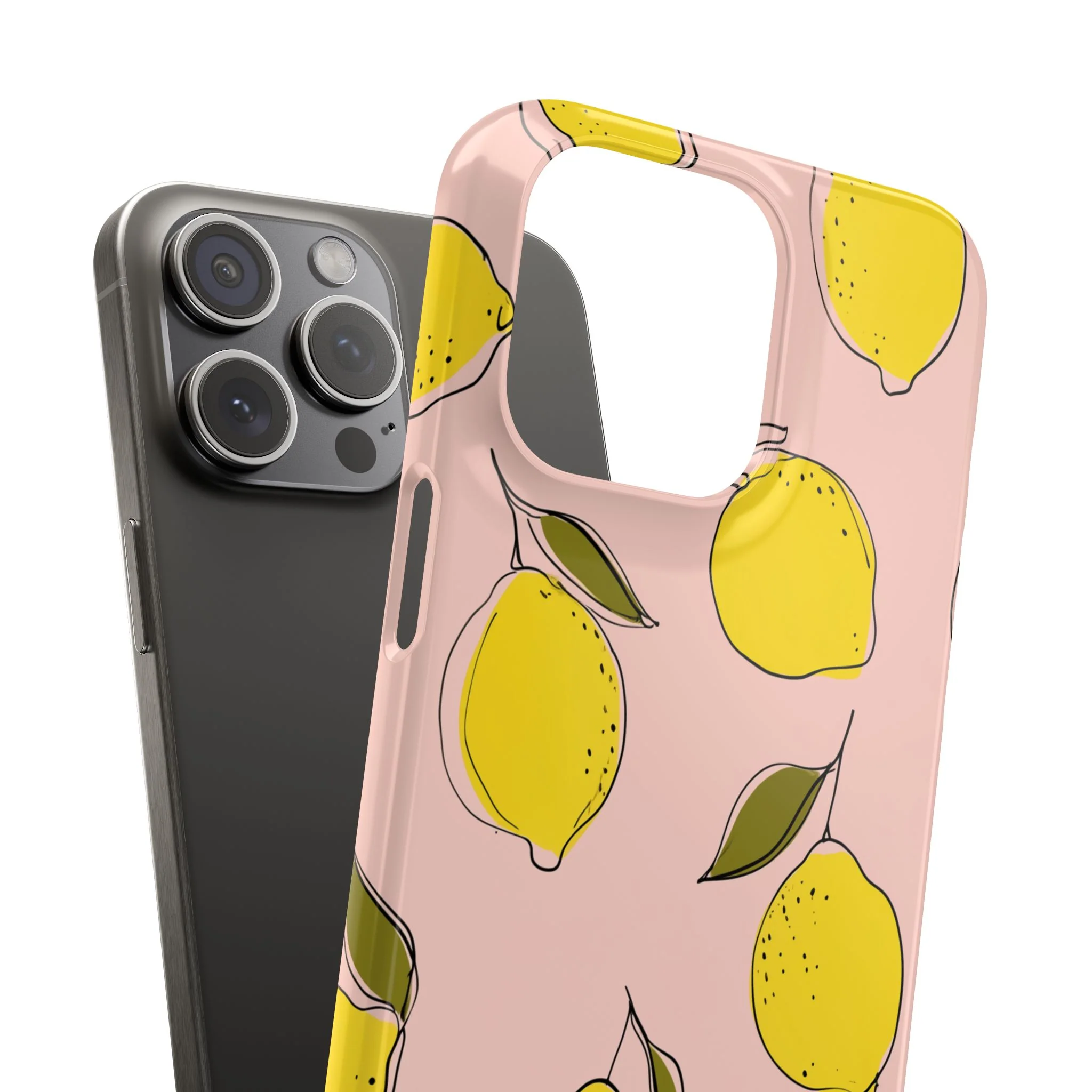 Citrus Sketch - Slim Phone Case - Image 106