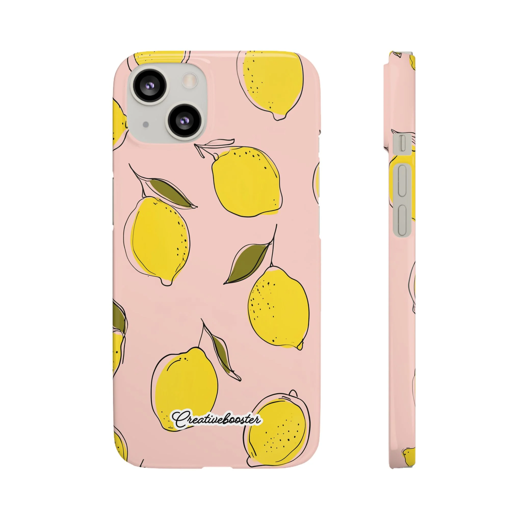 Citrus Sketch - Slim Phone Case - Image 23