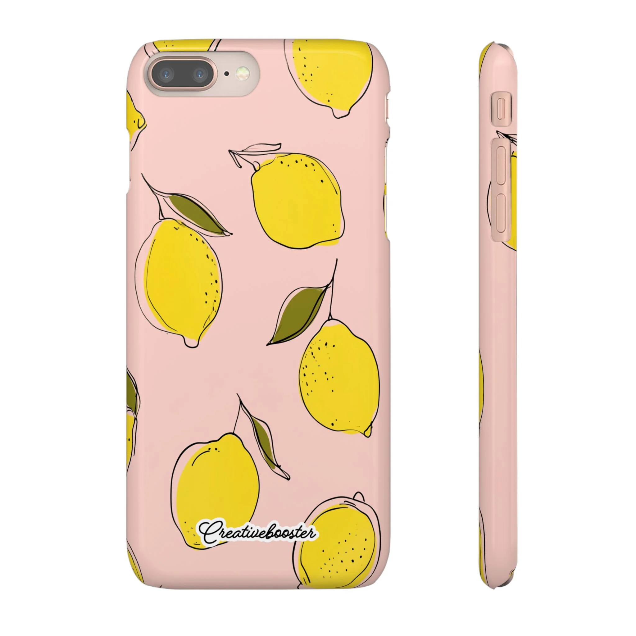 Citrus Sketch - Slim Phone Case - Image 3
