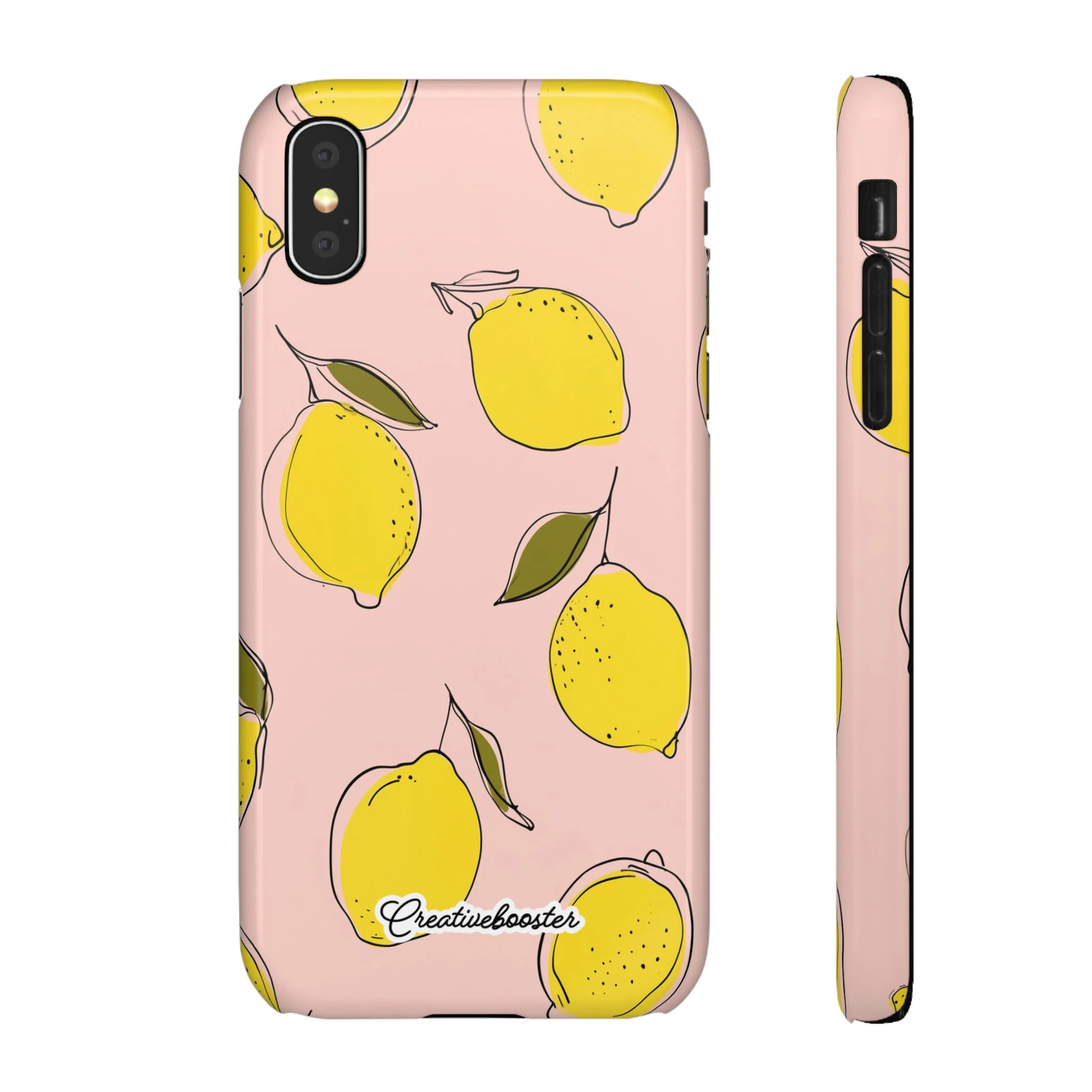 Citrus Sketch - Slim Phone Case - Image 4