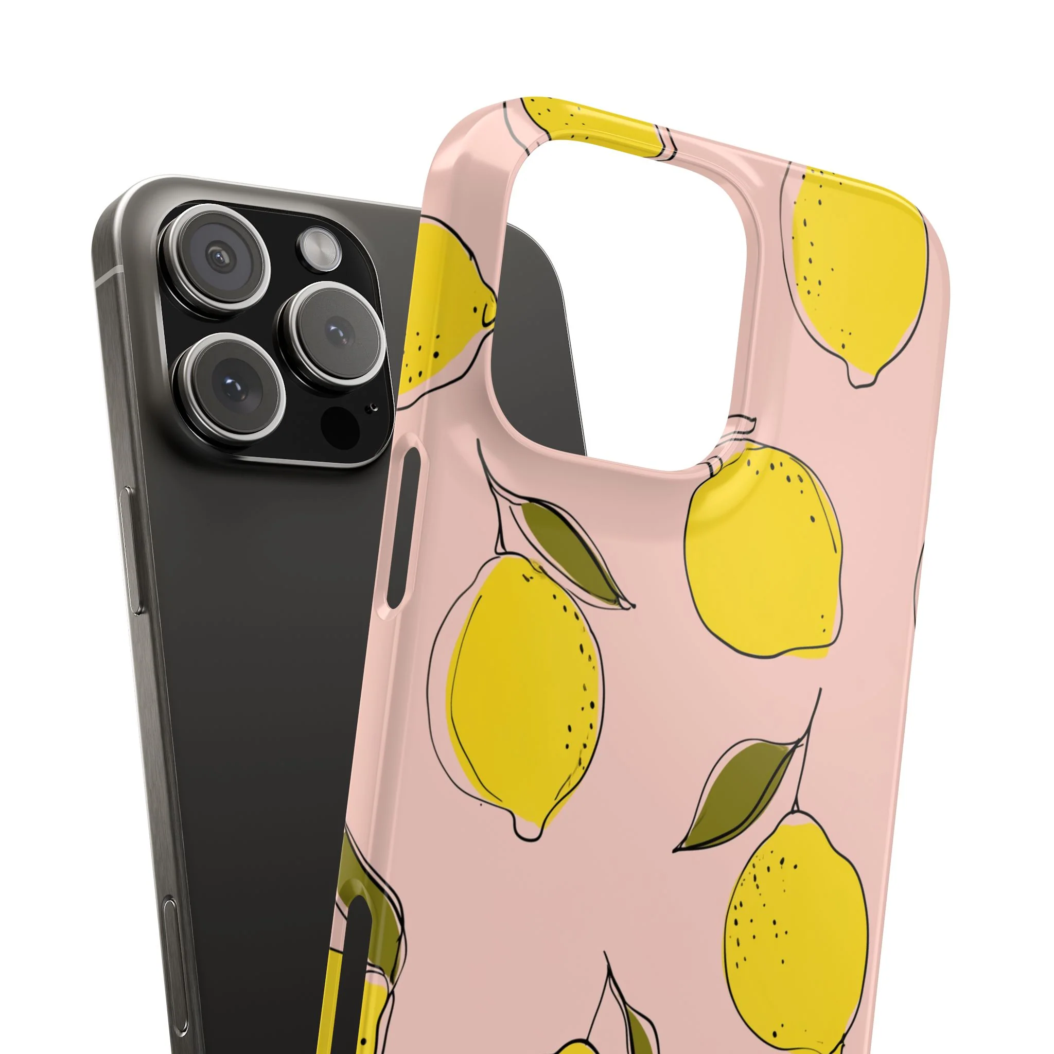 Citrus Sketch - Slim Phone Case - Image 98