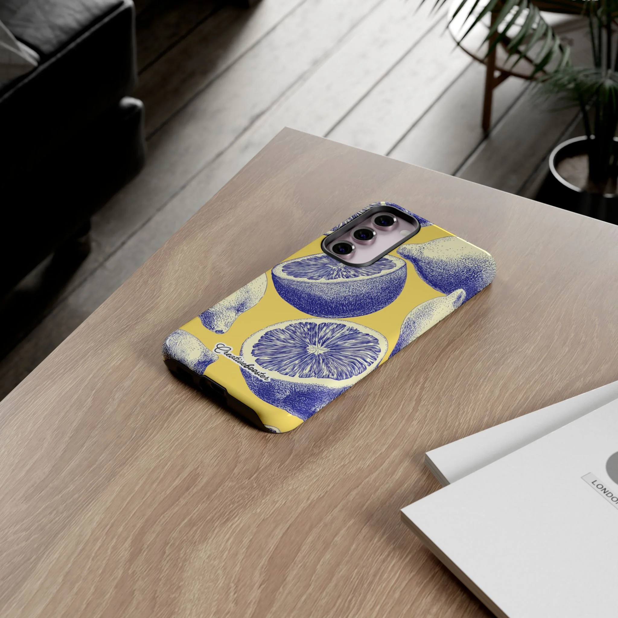 Indigo Citrus - Tough Phone Case - Image 108