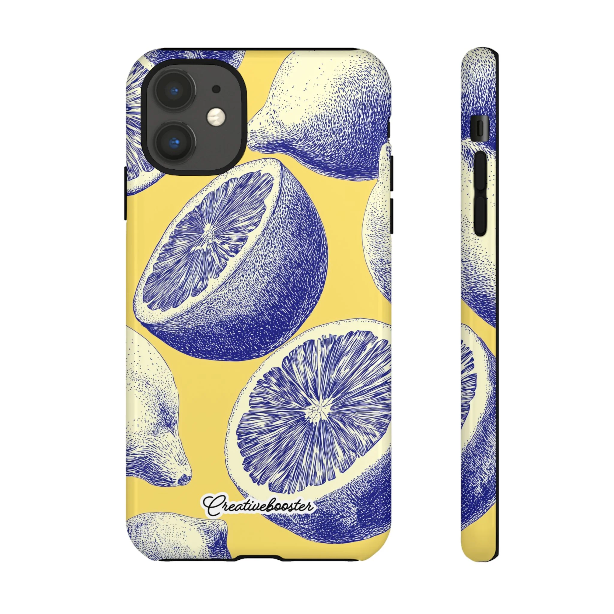 Indigo Citrus - Tough Phone Case - Image 11