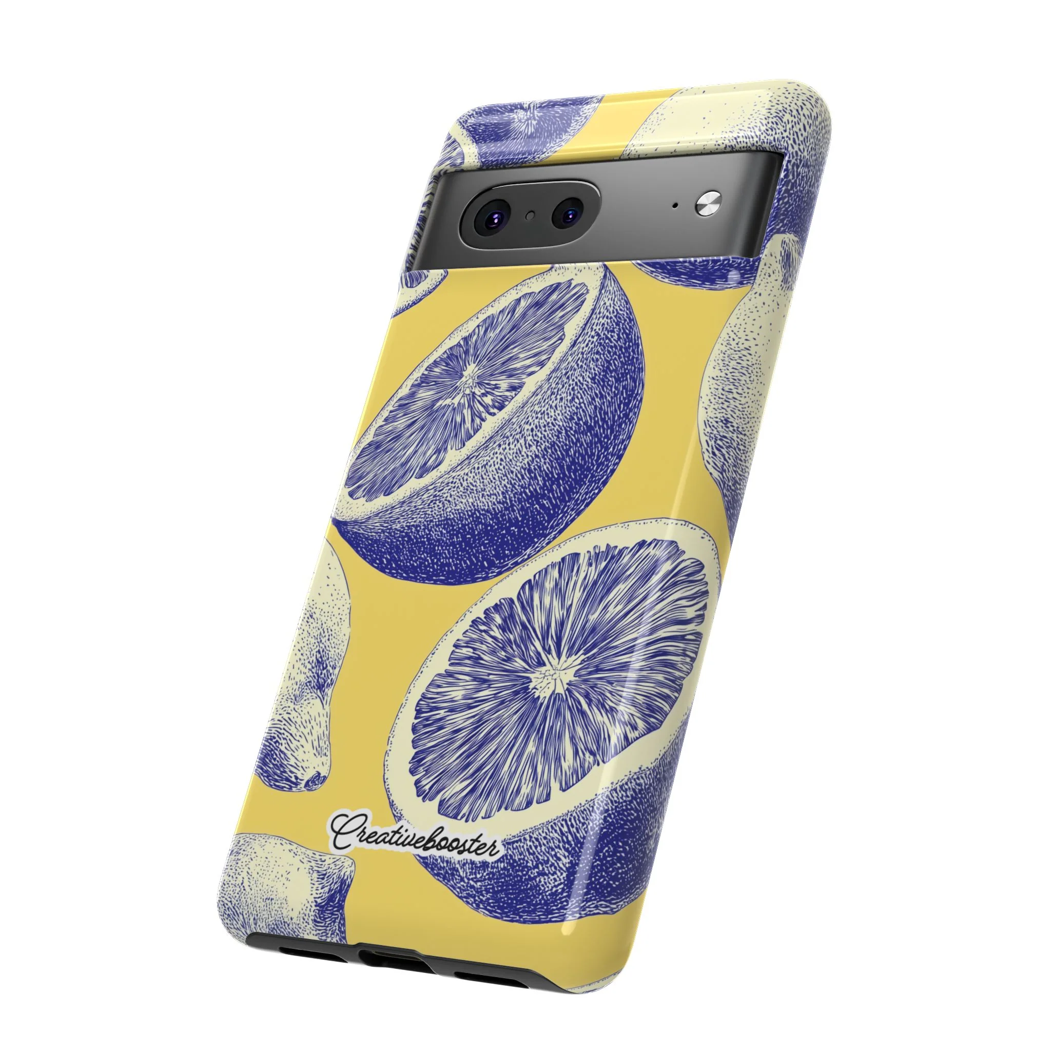 Indigo Citrus - Tough Phone Case - Image 112
