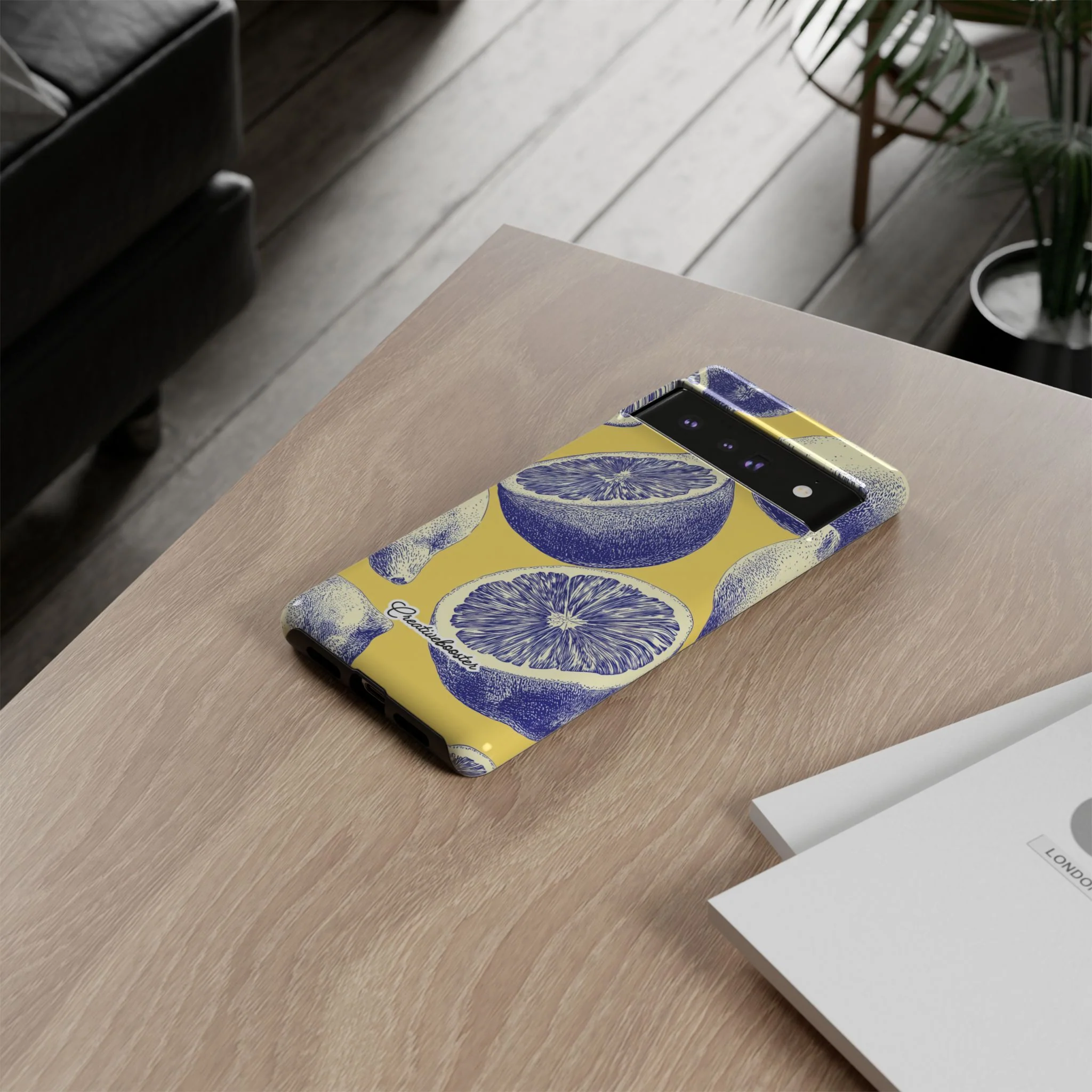 Indigo Citrus - Tough Phone Case - Image 117