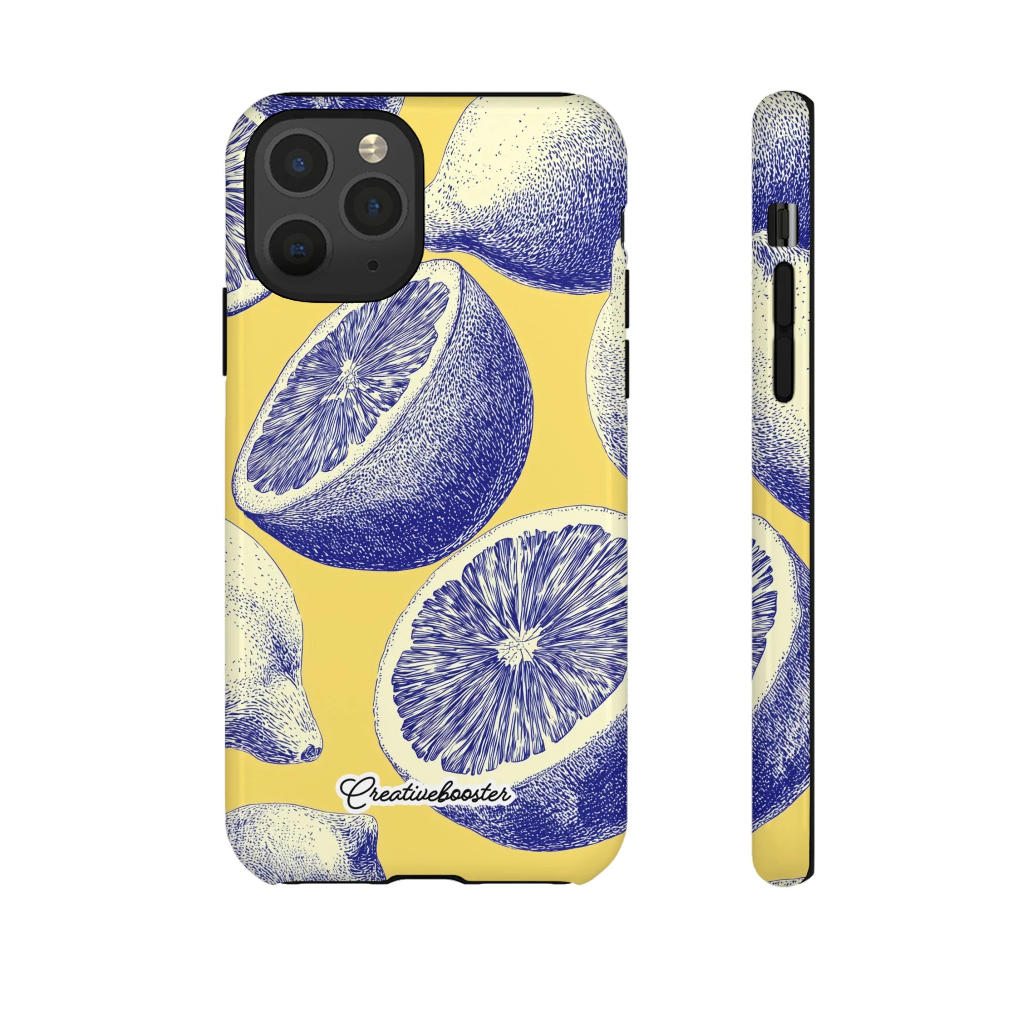 Indigo Citrus - Tough Phone Case - Image 12