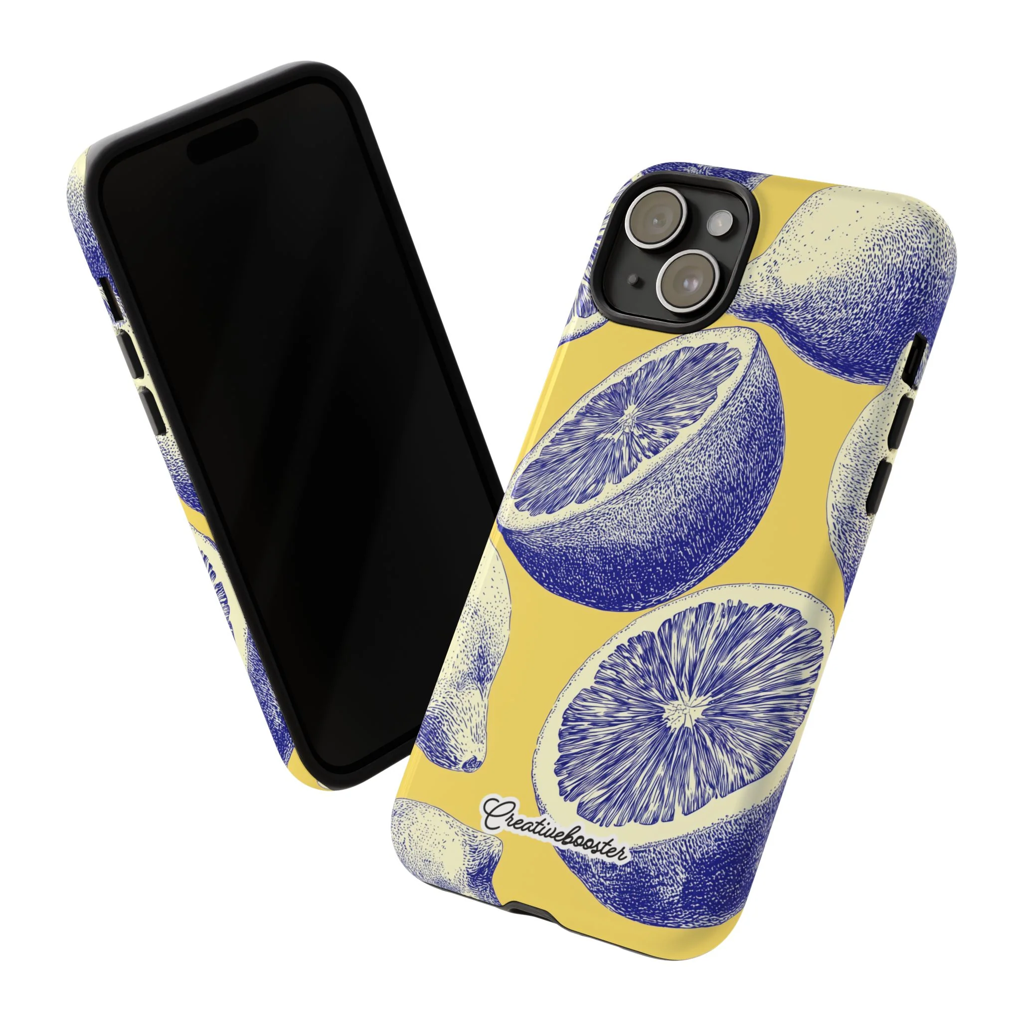 Indigo Citrus - Tough Phone Case - Image 120