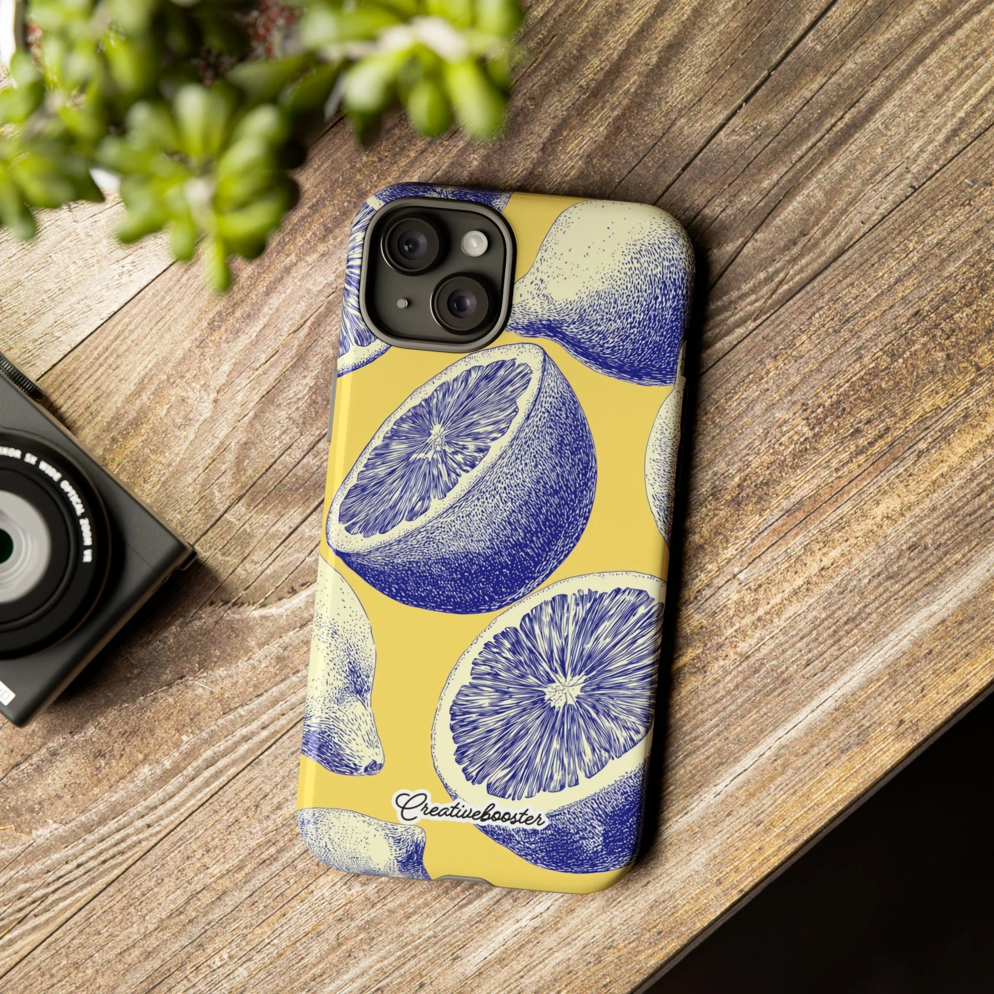Indigo Citrus - Tough Phone Case - Image 121