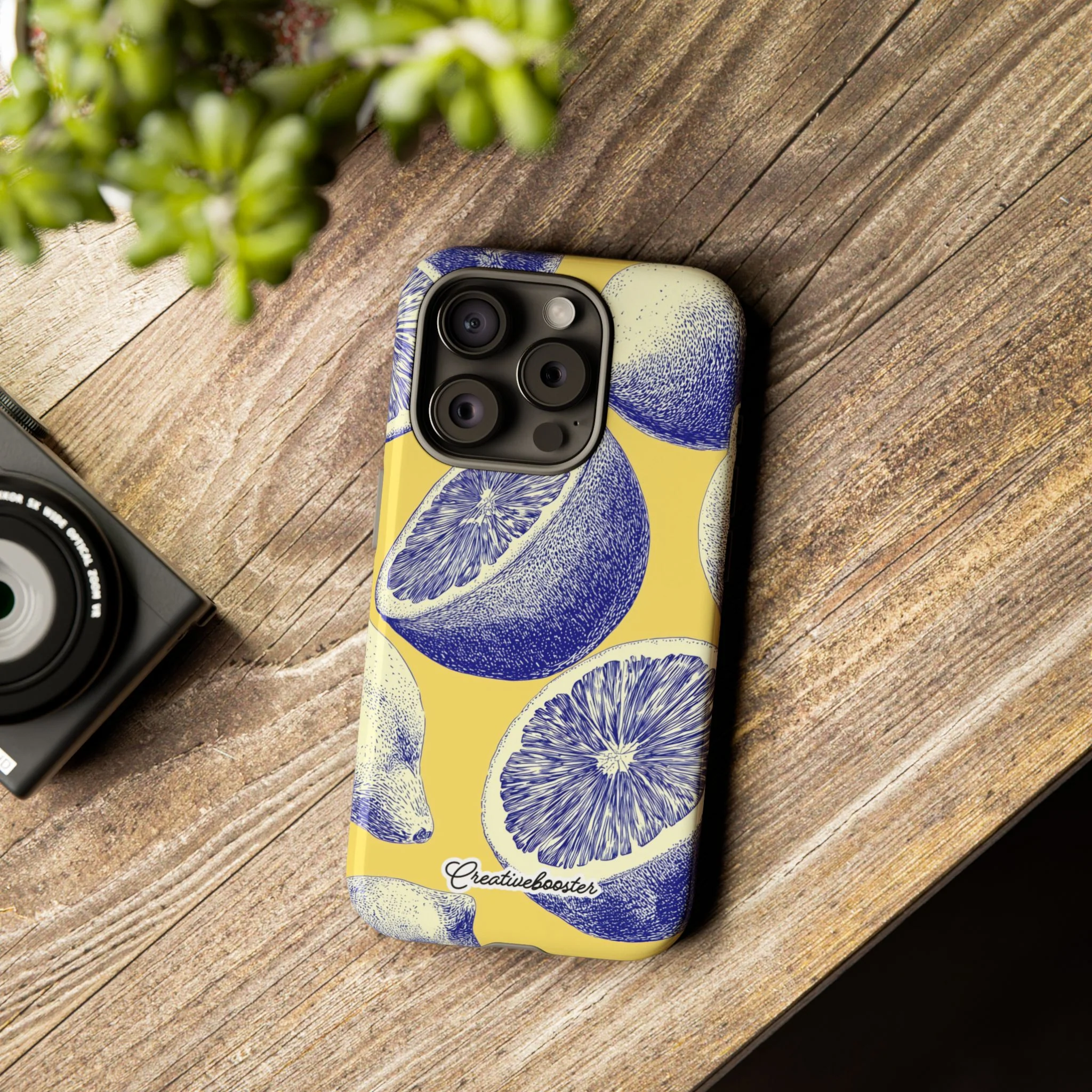 Indigo Citrus - Tough Phone Case - Image 123