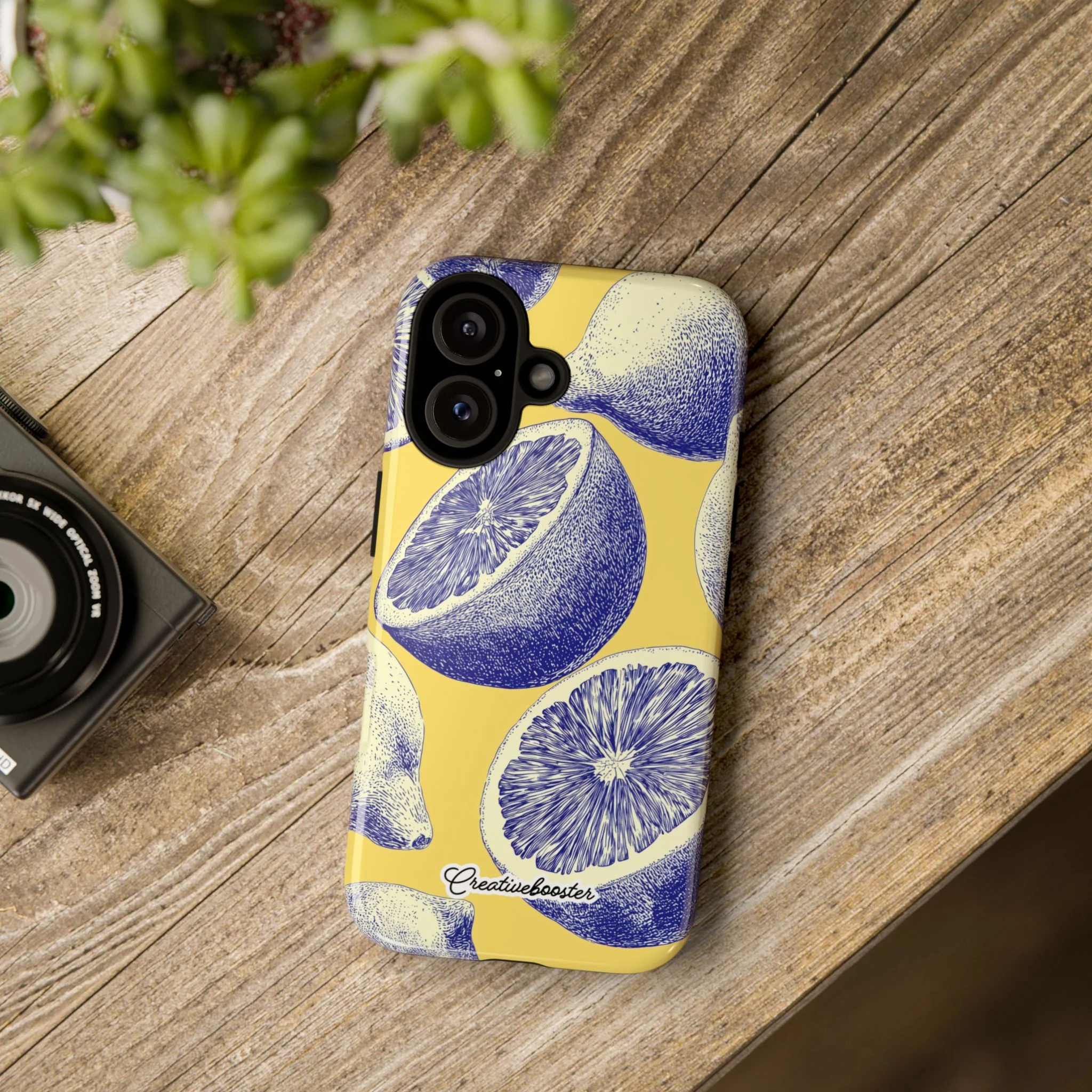 Indigo Citrus - Tough Phone Case - Image 143