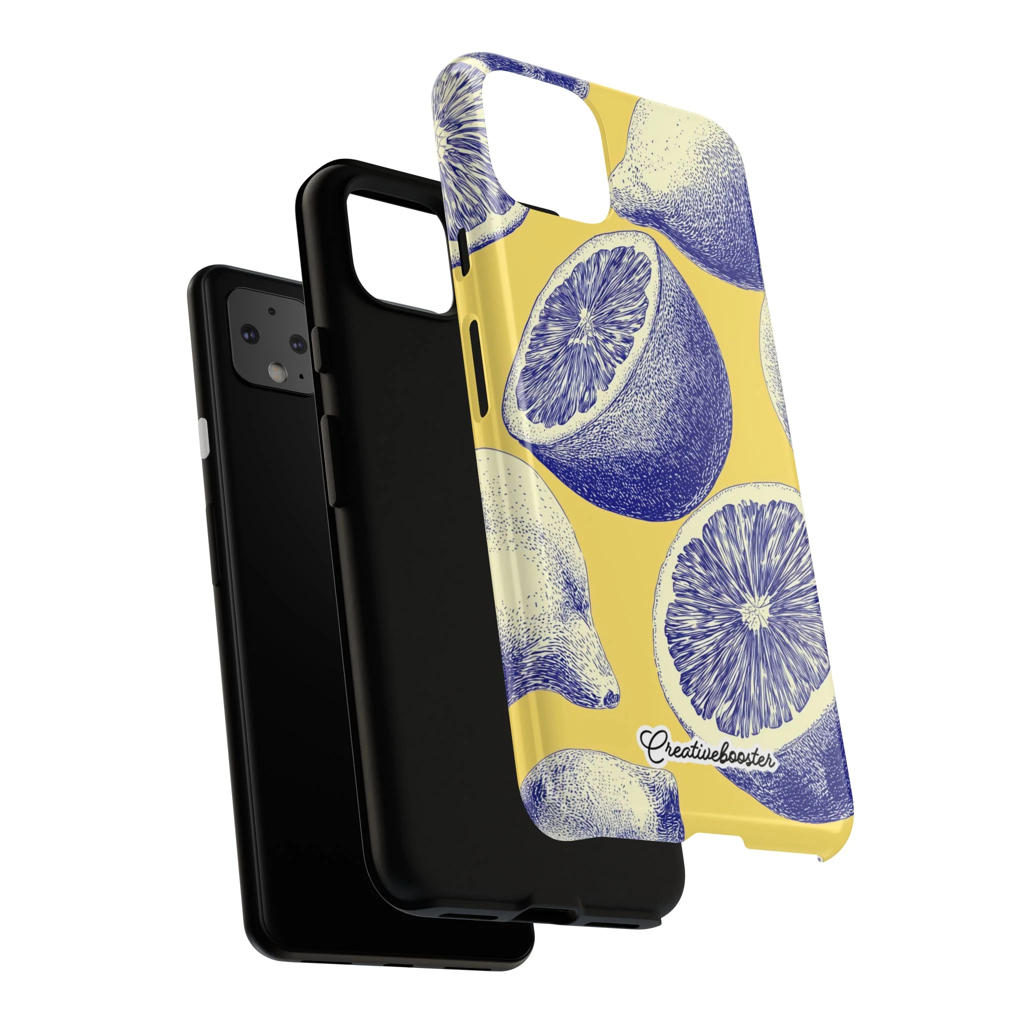 Indigo Citrus - Tough Phone Case - Image 171