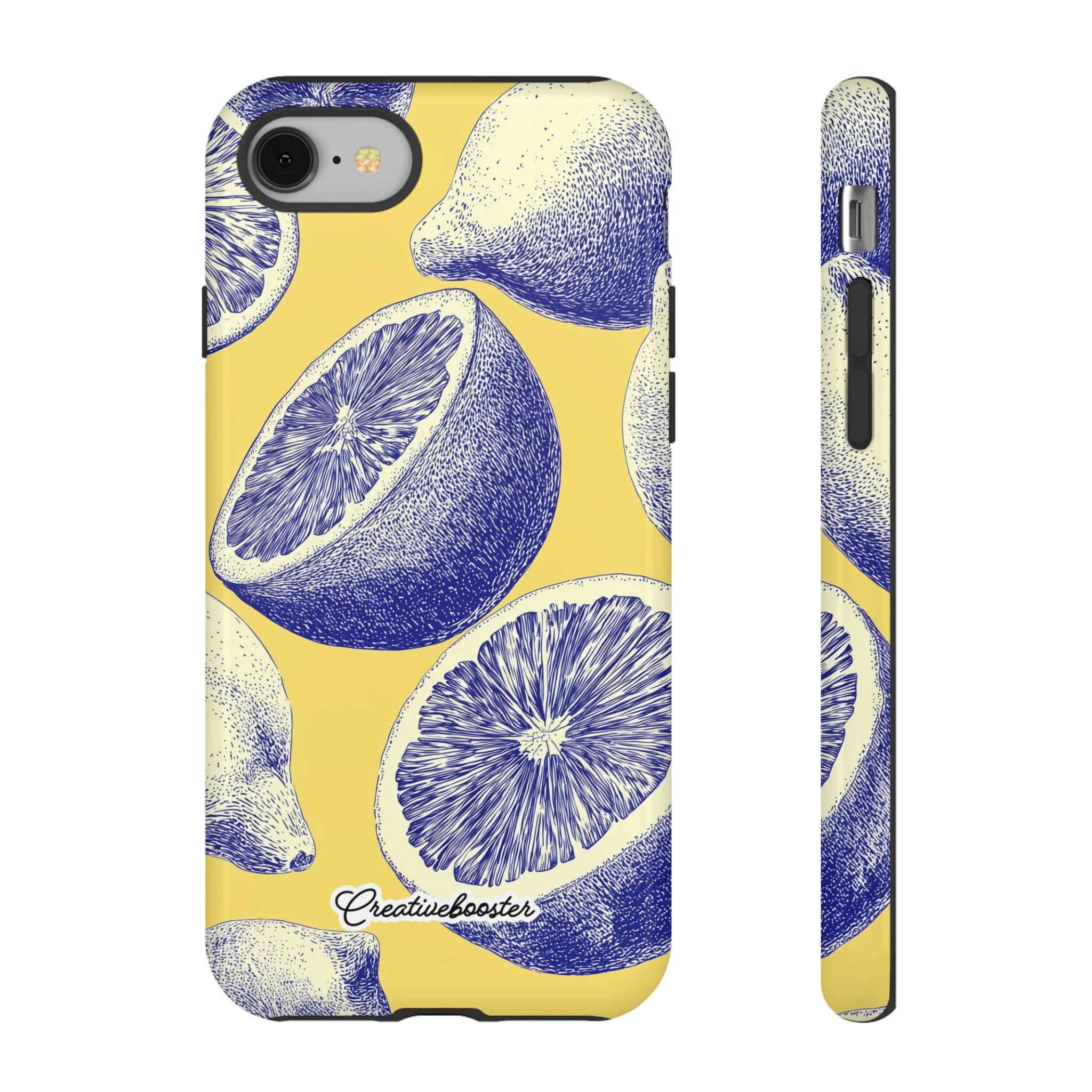 Indigo Citrus - Tough Phone Case - Image 2