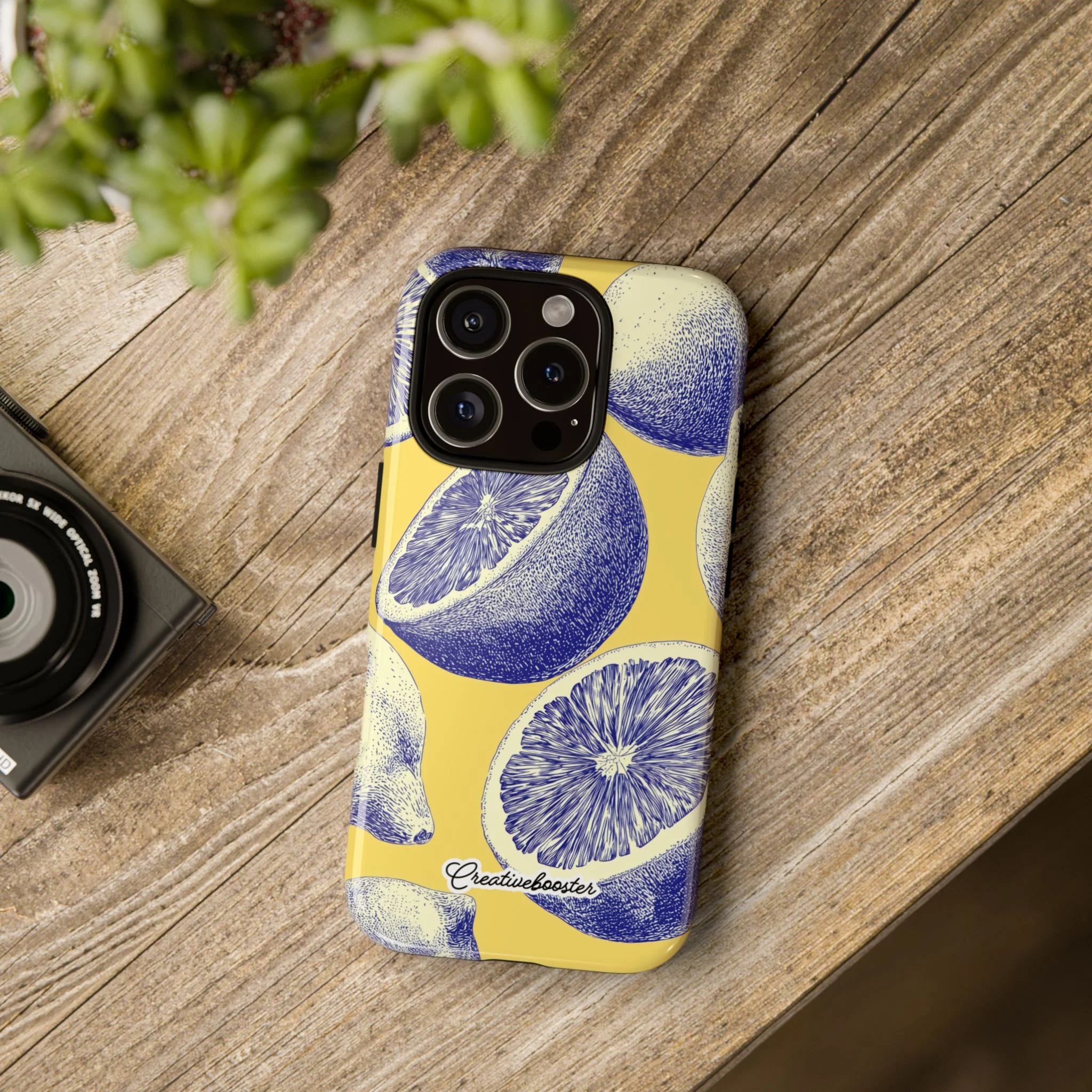 Indigo Citrus - Tough Phone Case - Image 76