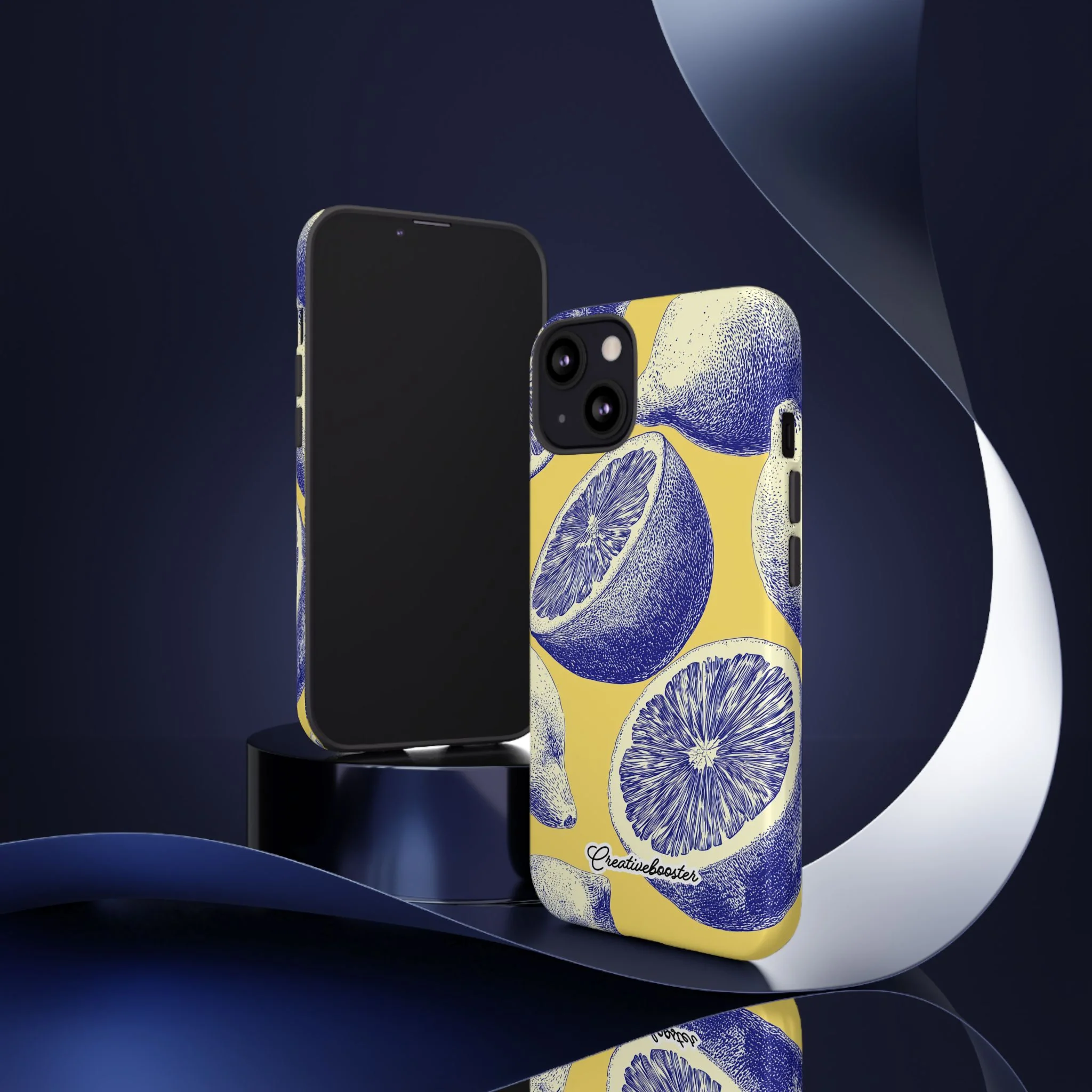 Indigo Citrus - Tough Phone Case - Image 77