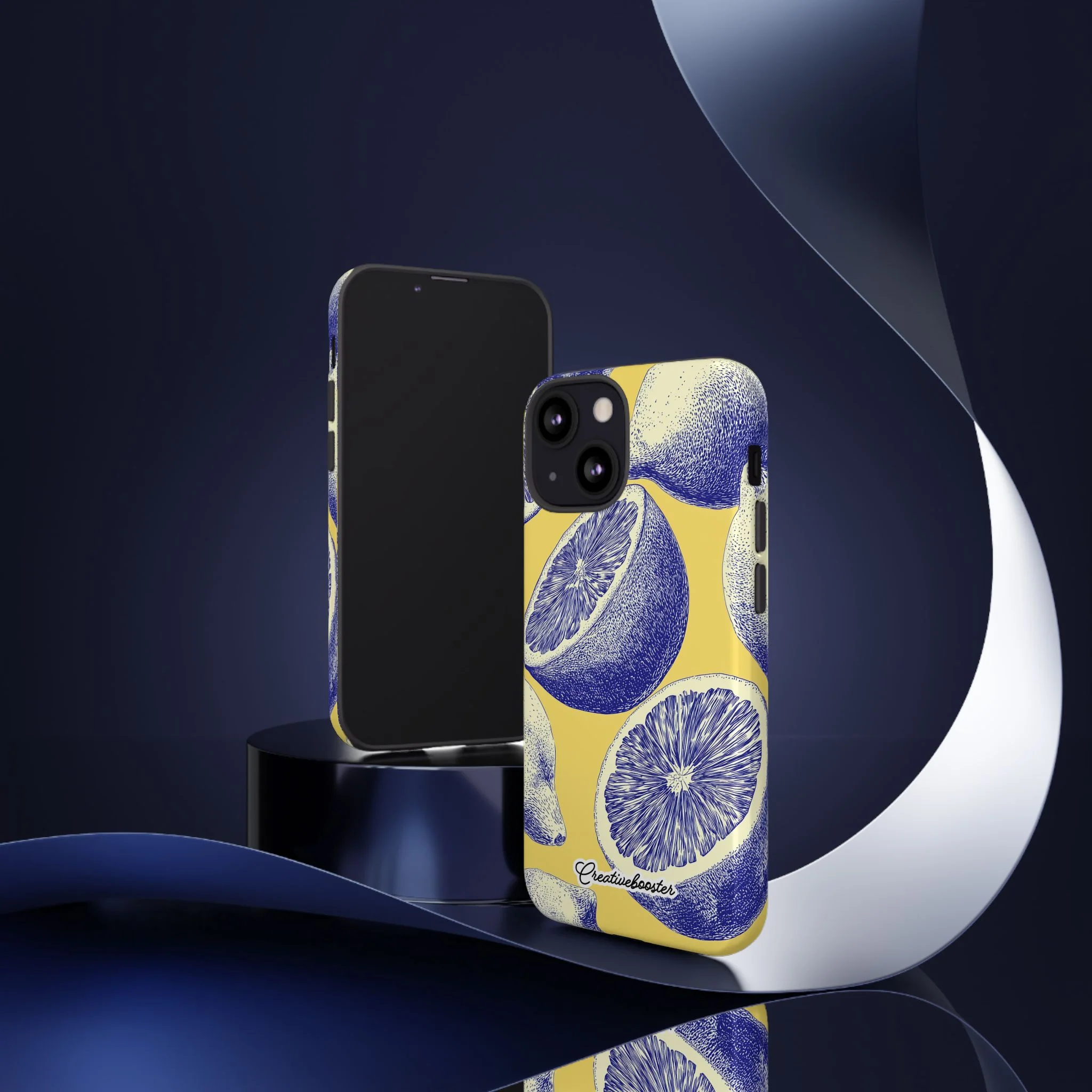 Indigo Citrus - Tough Phone Case - Image 78