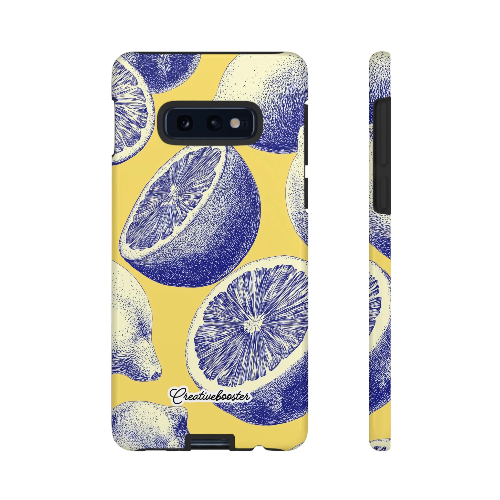 Indigo Citrus - Tough Phone Case - Image 8