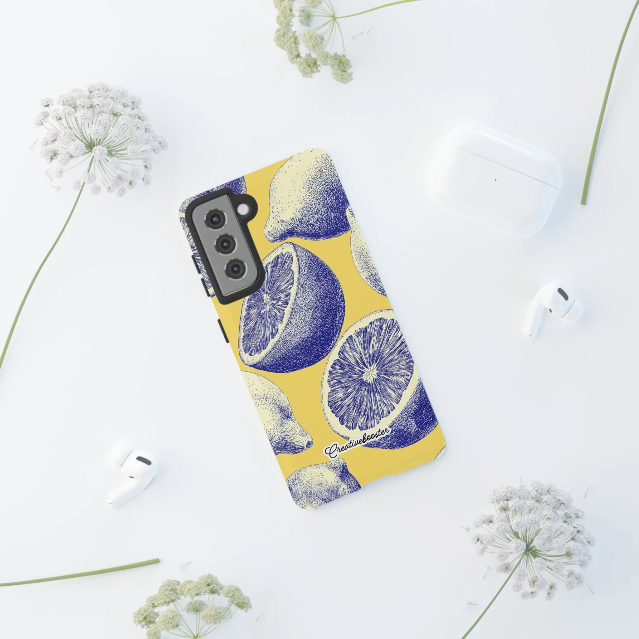 Indigo Citrus - Tough Phone Case - Image 81