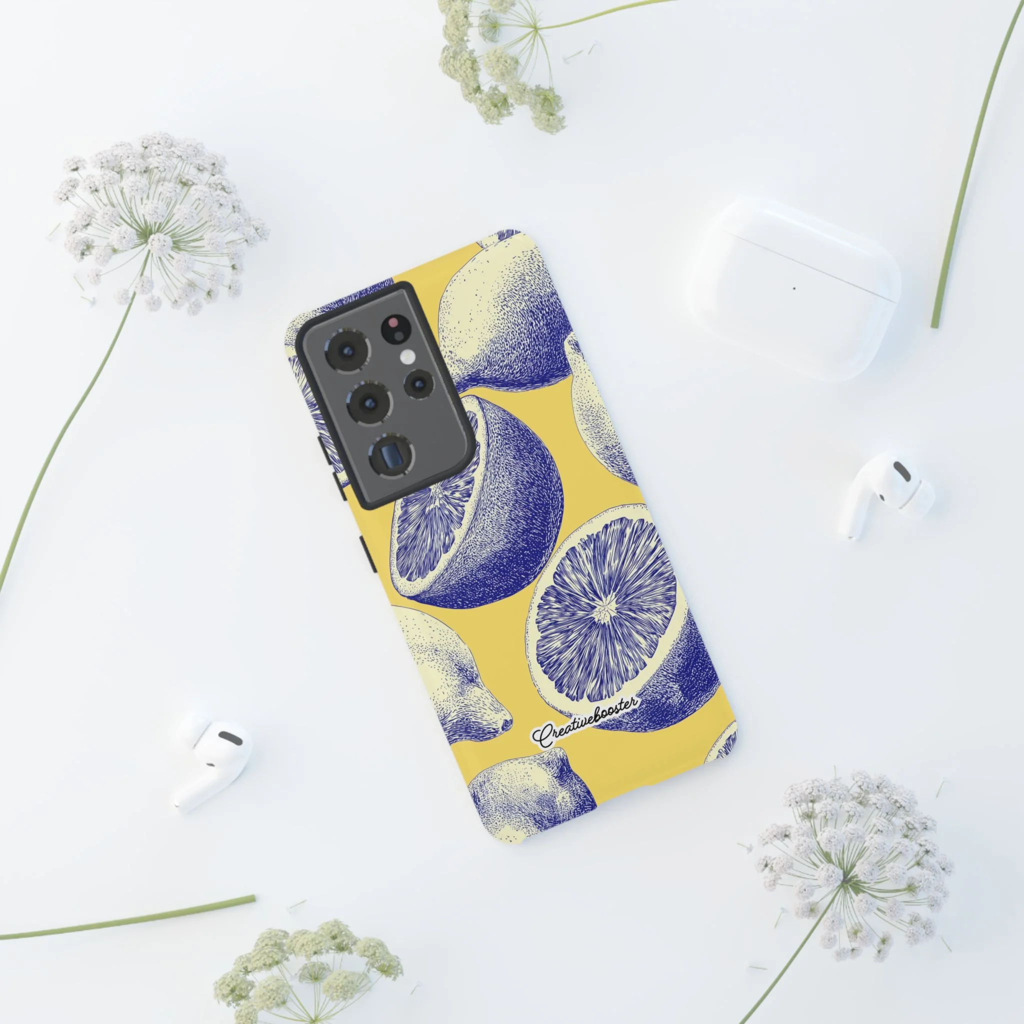Indigo Citrus - Tough Phone Case - Image 83