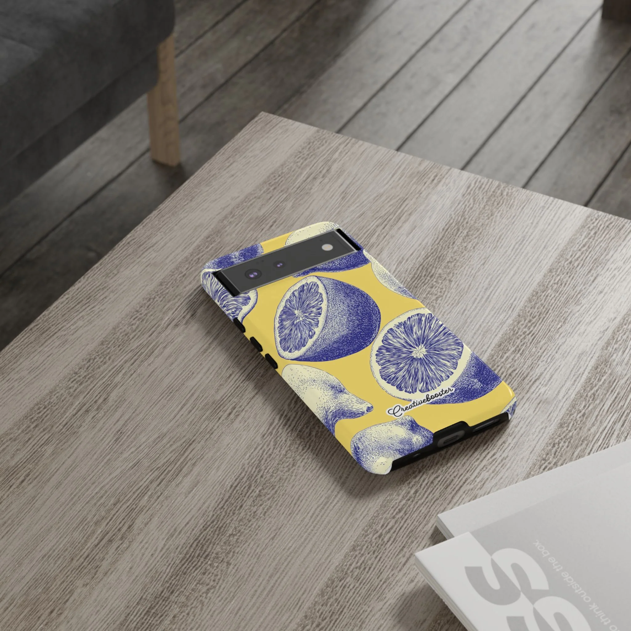 Indigo Citrus - Tough Phone Case - Image 85