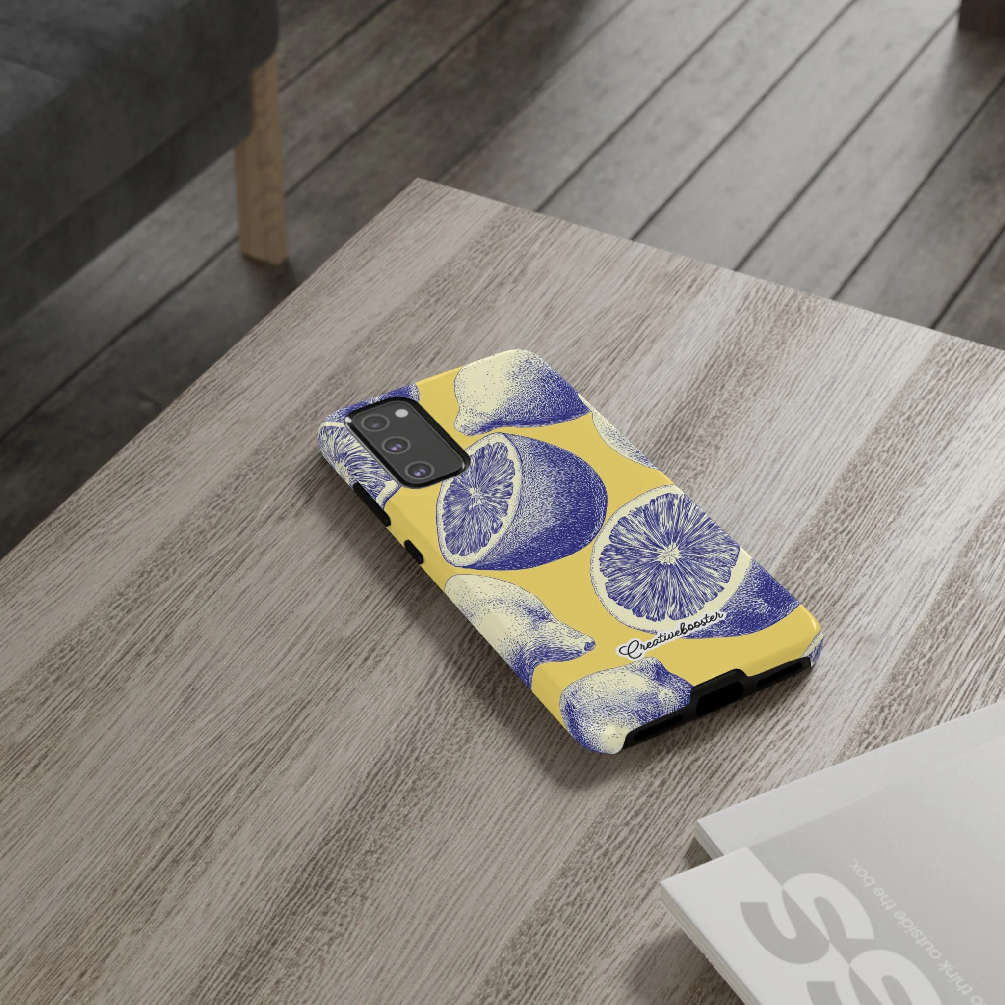 Indigo Citrus - Tough Phone Case - Image 86