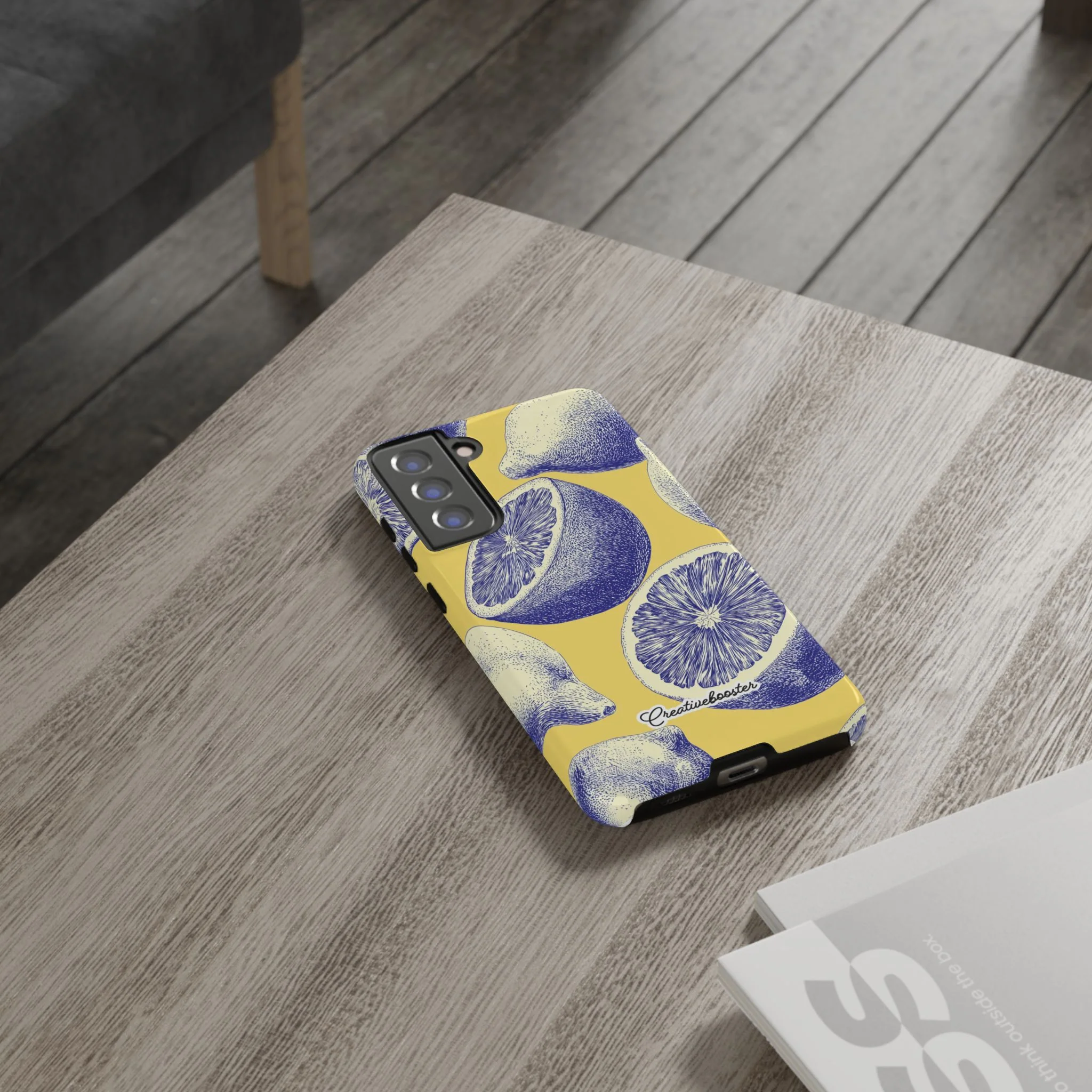 Indigo Citrus - Tough Phone Case - Image 87