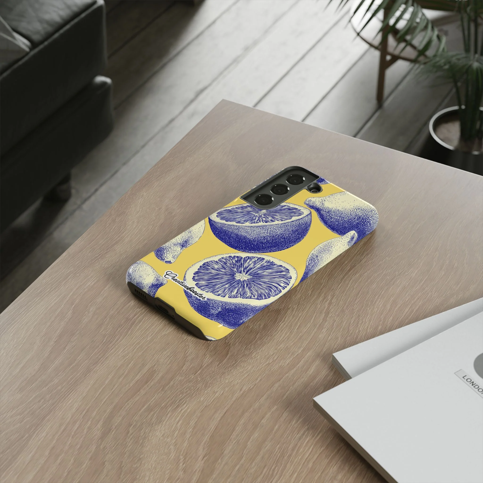Indigo Citrus - Tough Phone Case - Image 88