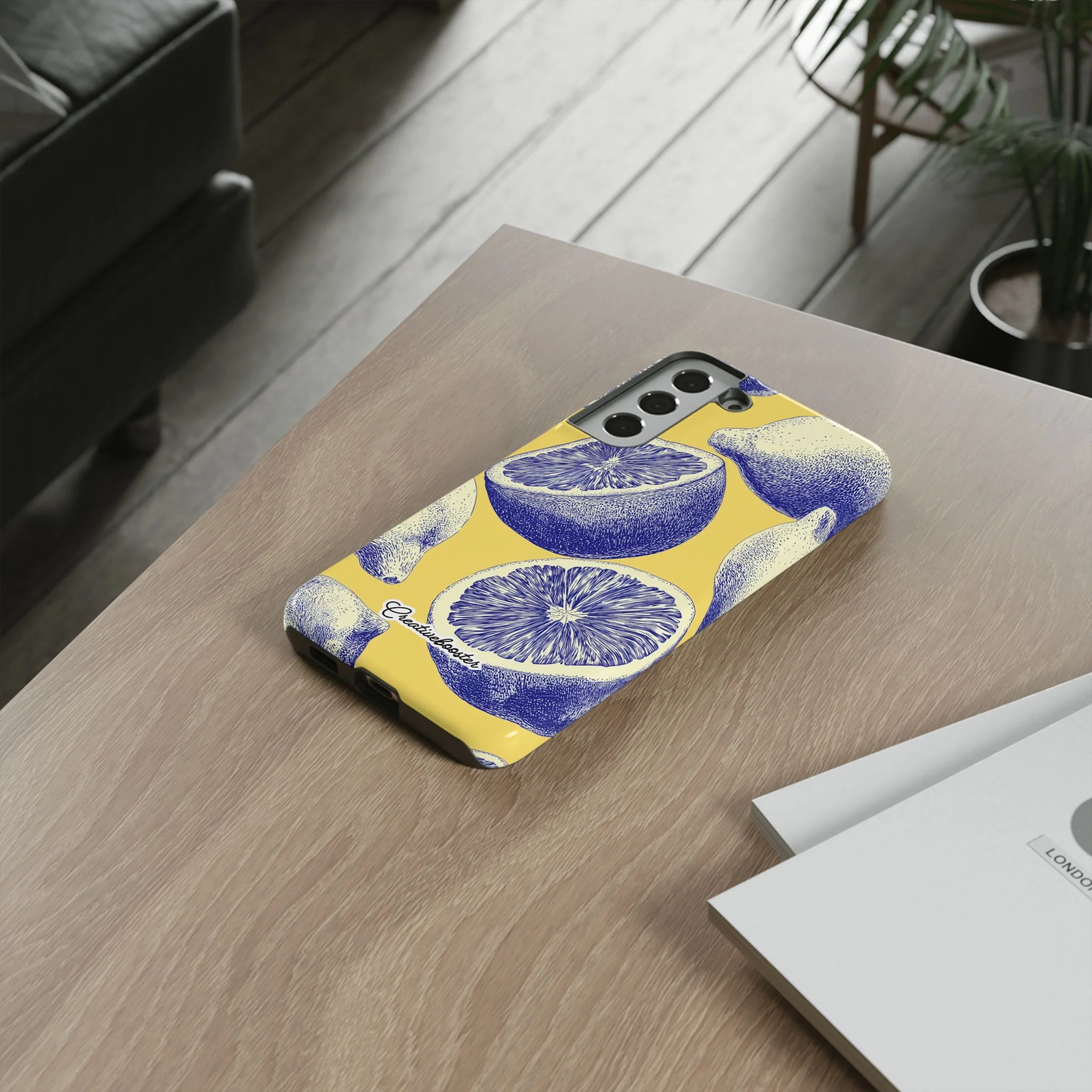 Indigo Citrus - Tough Phone Case - Image 89