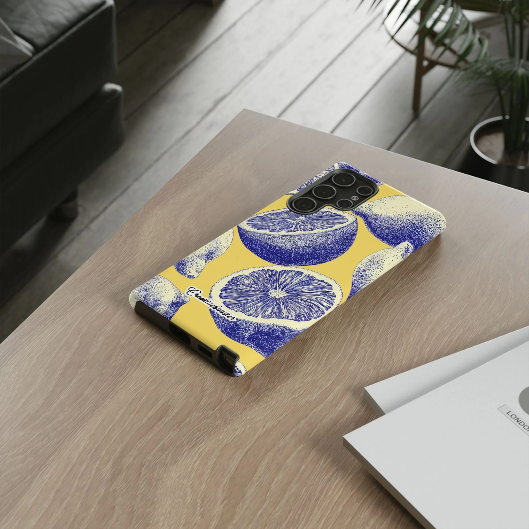 Indigo Citrus - Tough Phone Case - Image 90