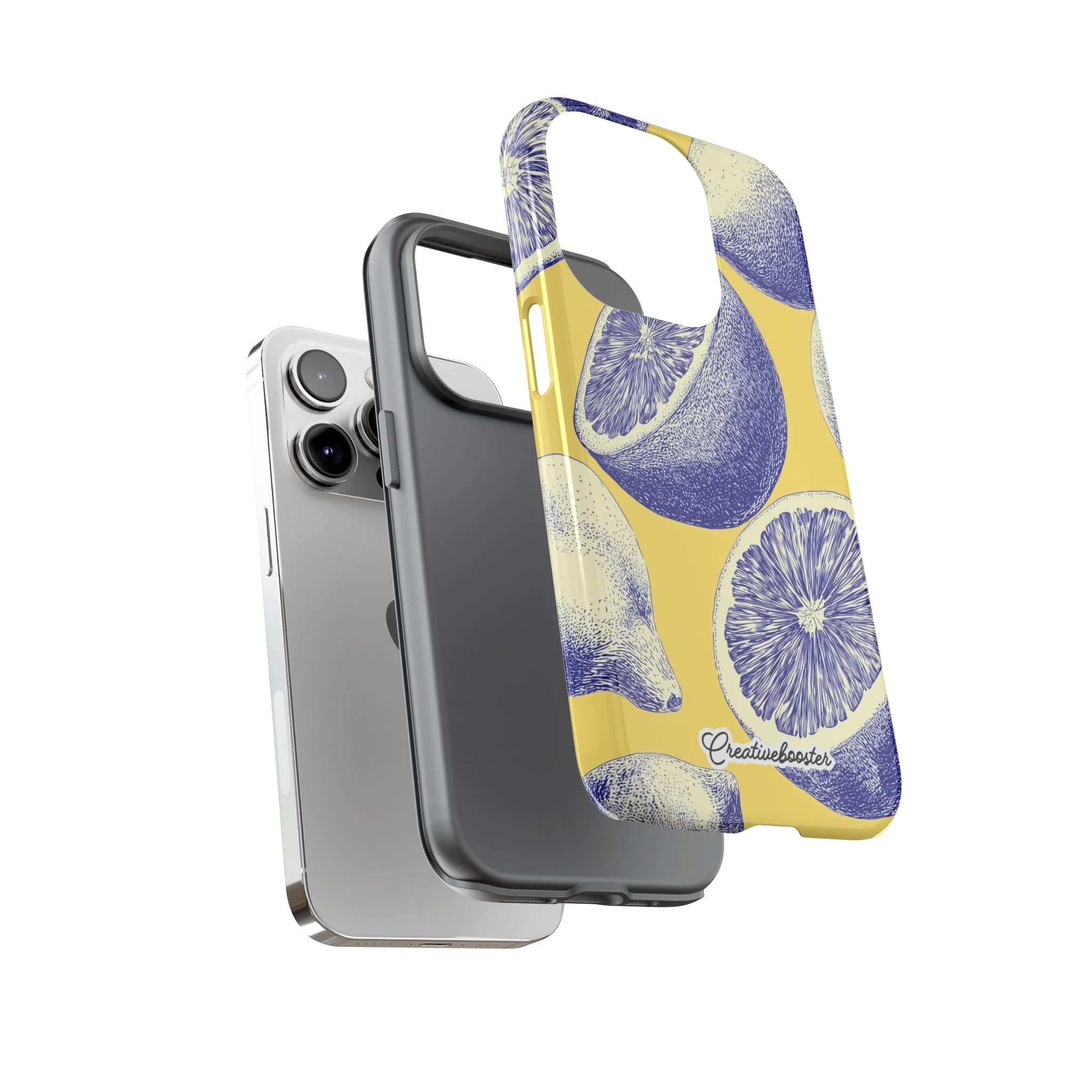 Indigo Citrus - Tough Phone Case - Image 95