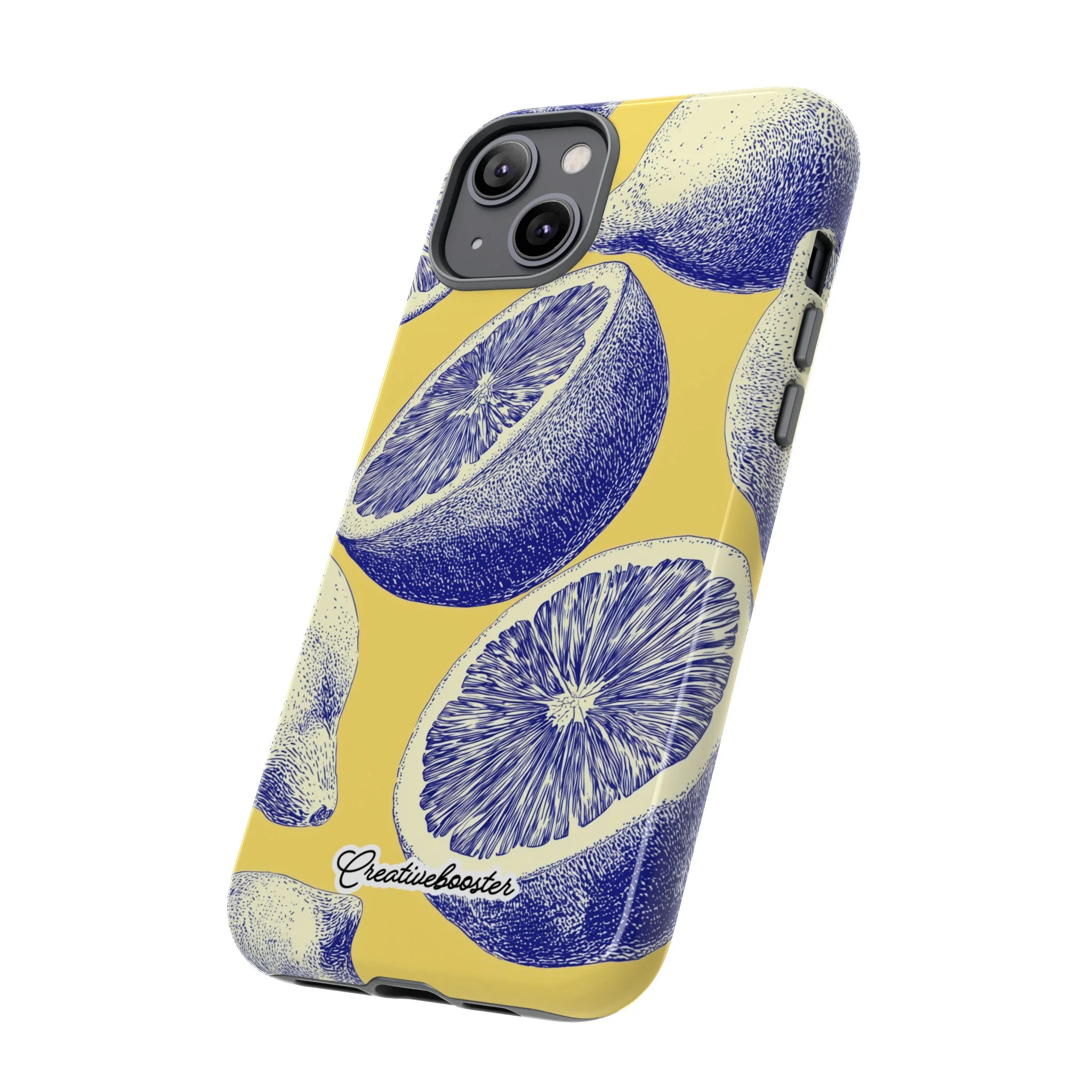 Indigo Citrus - Tough Phone Case - Image 97