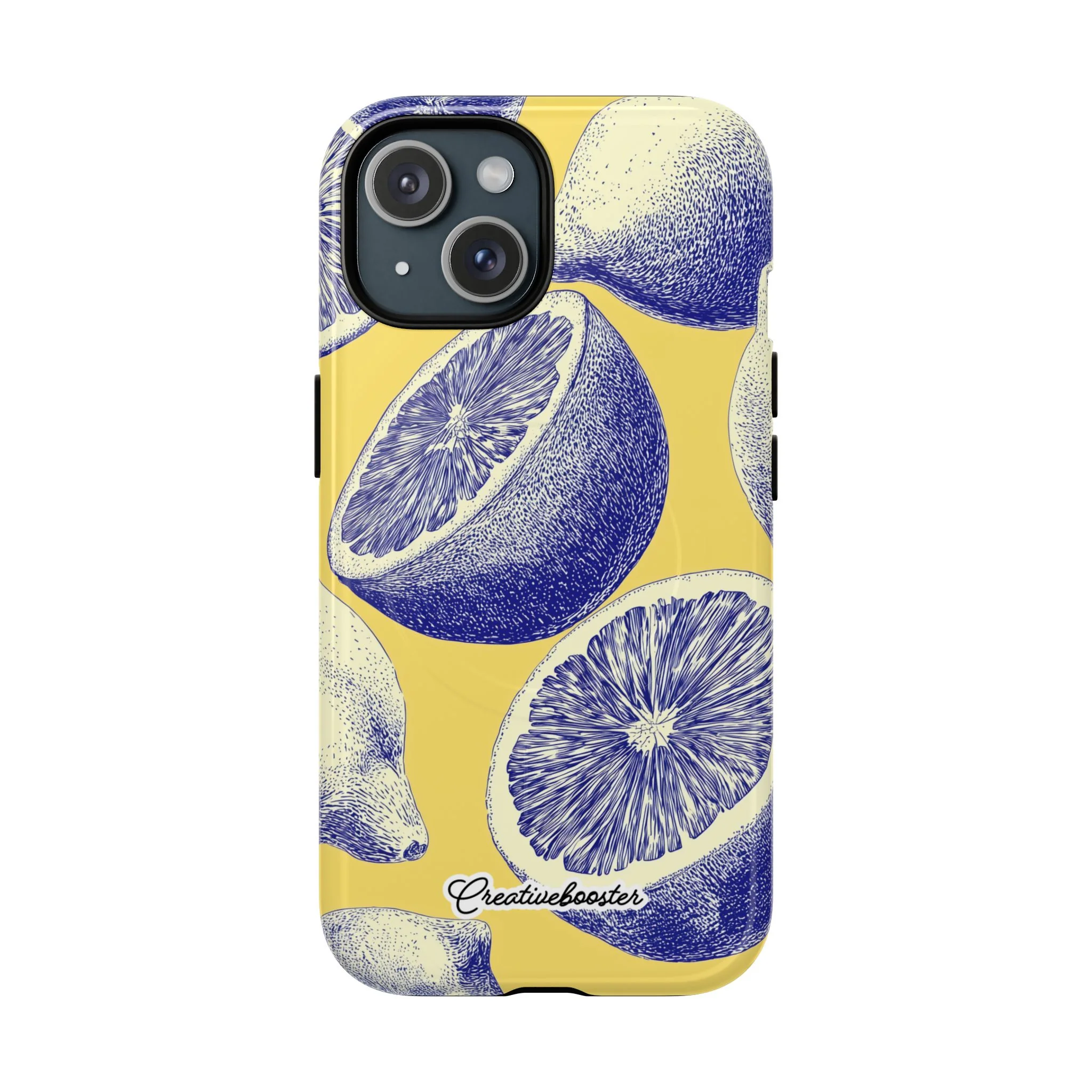 Indigo Citrus - Tough Phone Case (MagSafe) - Image 2