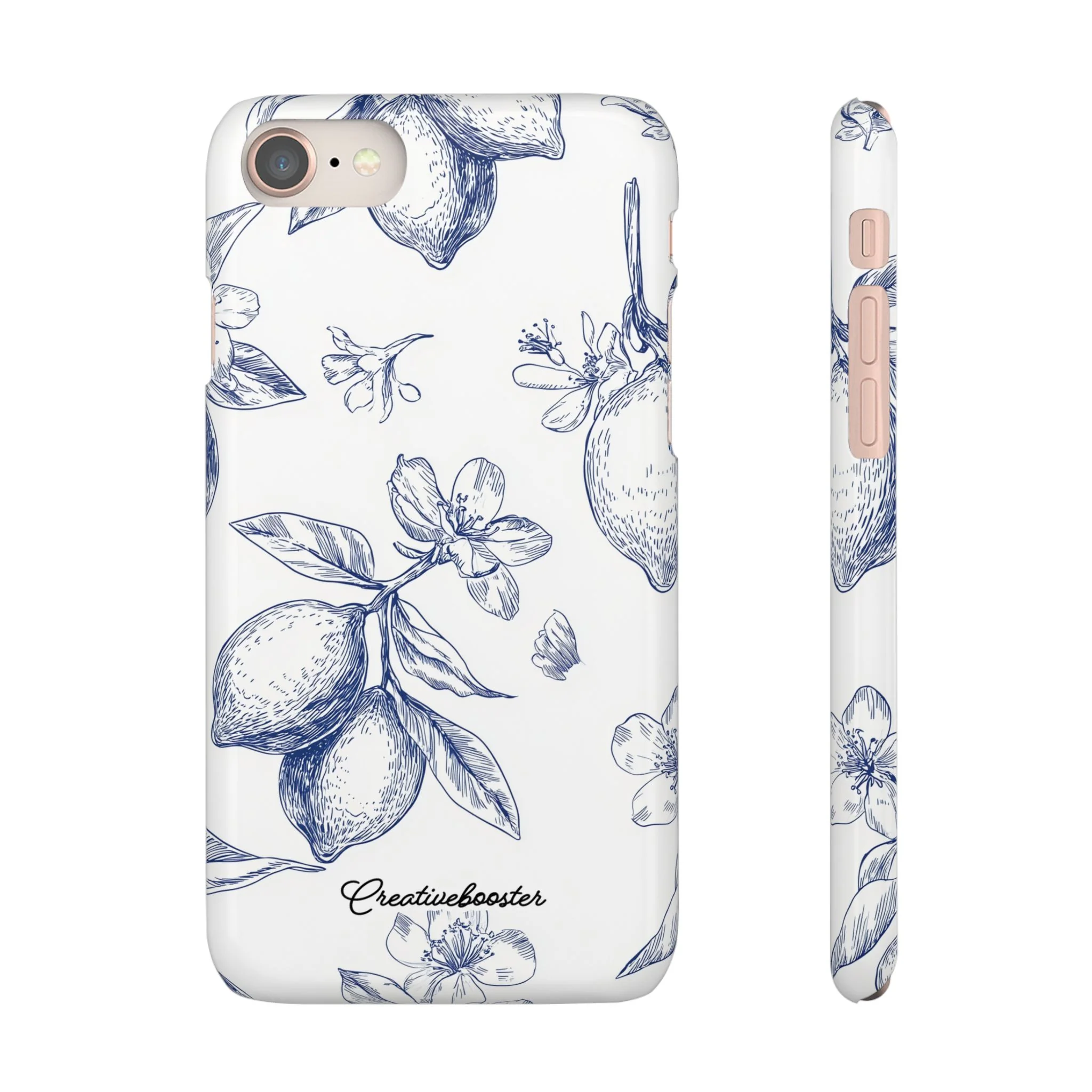 Indigo Sketch - Slim Phone Case - Image 2